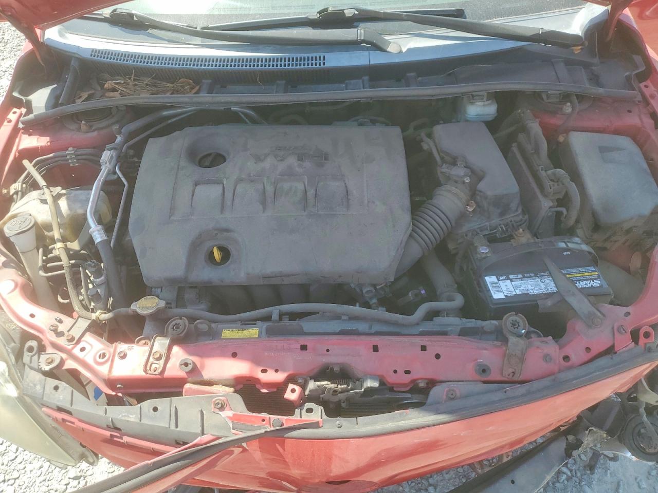 2012 Toyota Corolla S Red vin: 5YFBU4EE4CP026037