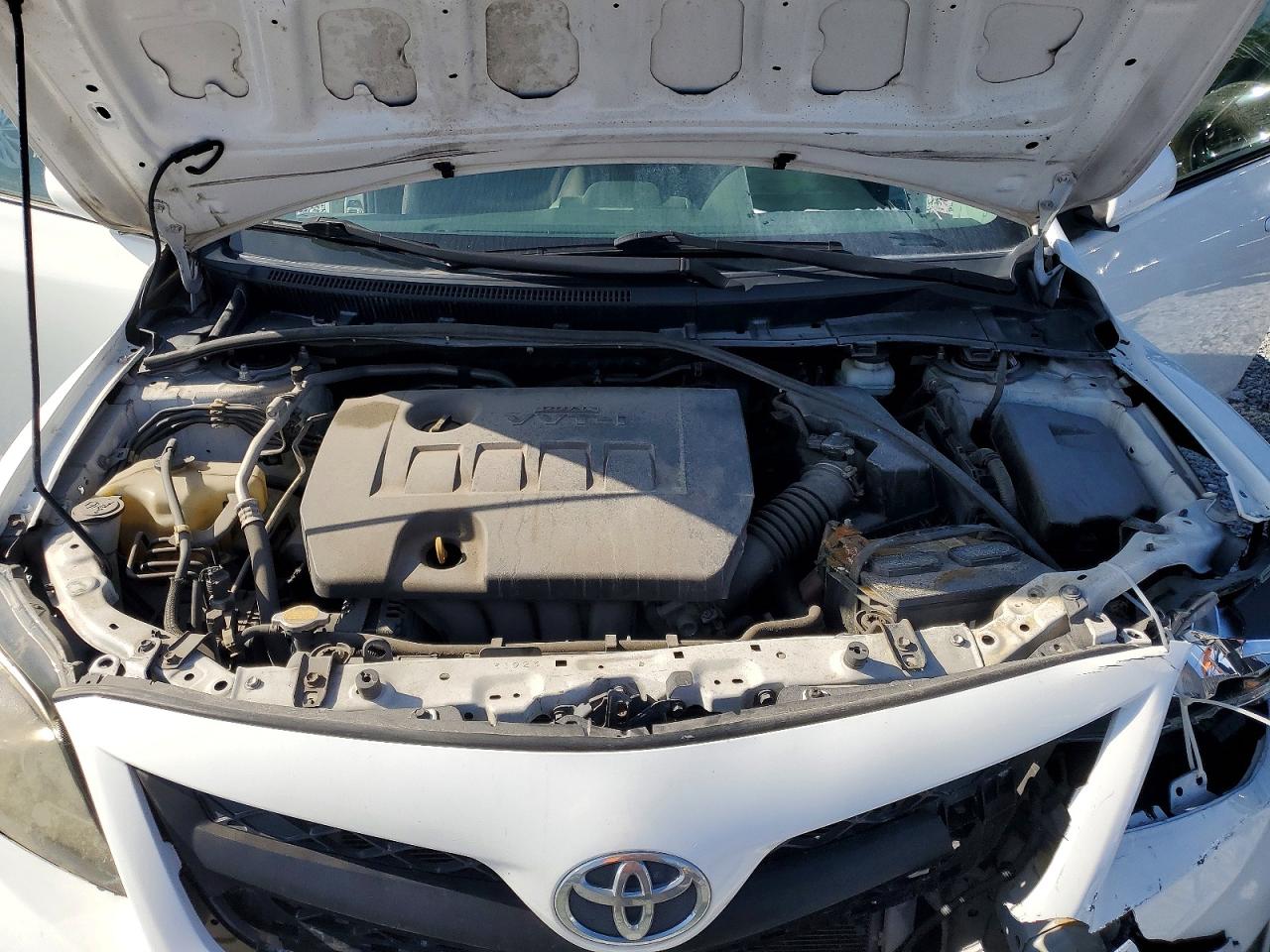 2012 Toyota Corolla S White vin: 5YFBU4EE4CP032811