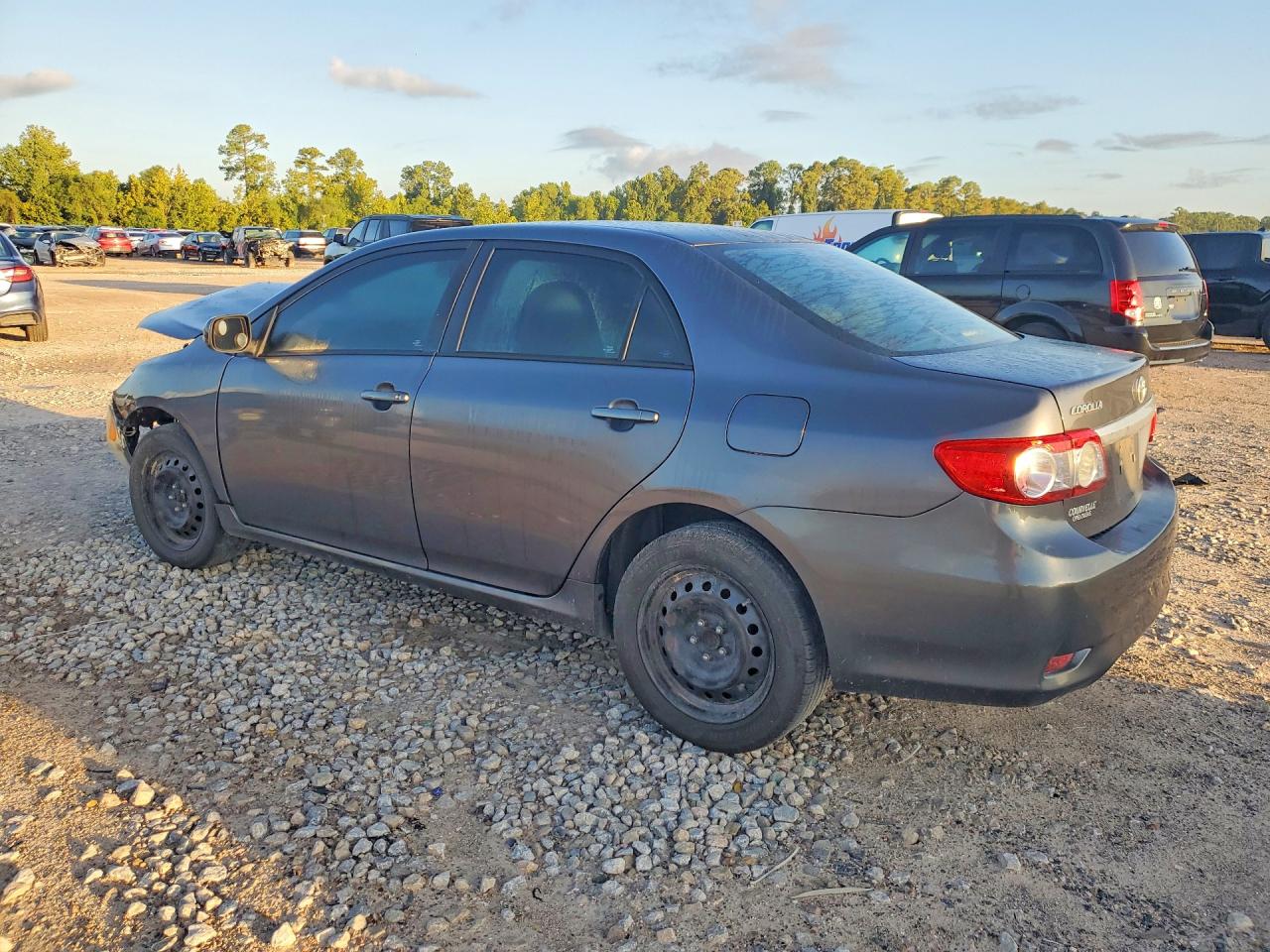 2012 Toyota Corolla Le Gray vin: 5YFBU4EE4CP043131