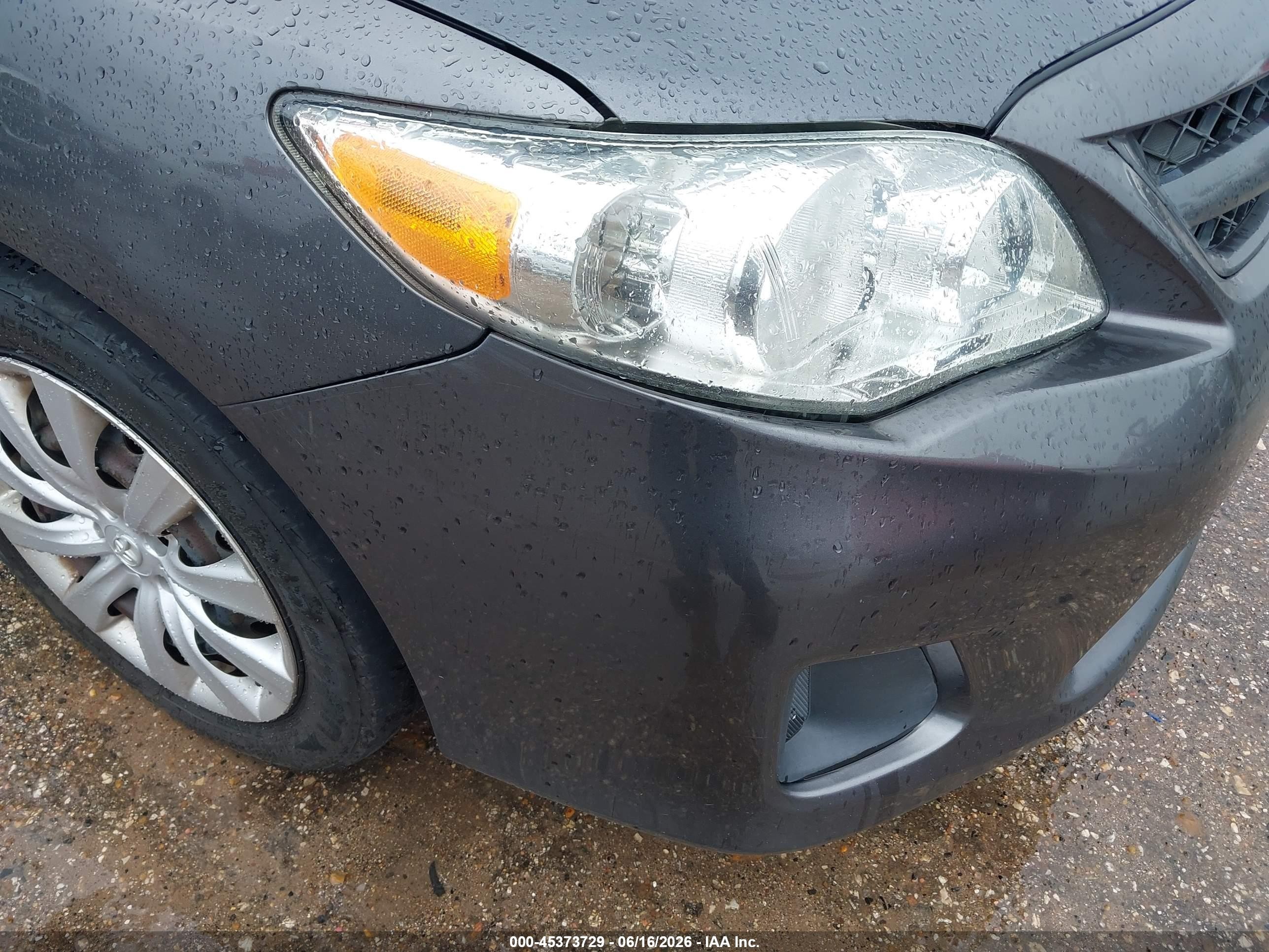 2012 Toyota Corolla Le Gray vin: 5YFBU4EE4CP043906