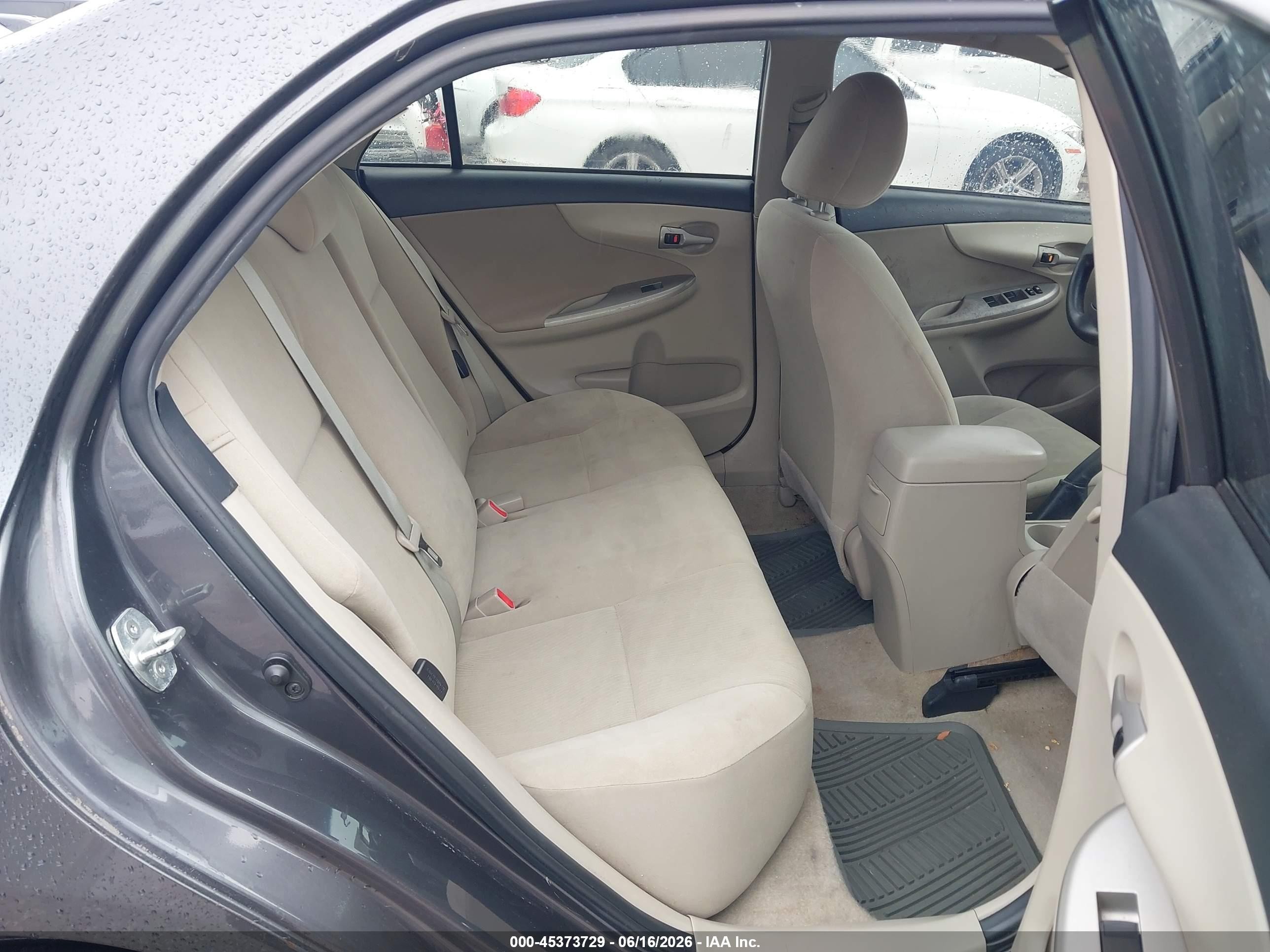 2012 Toyota Corolla Le Gray vin: 5YFBU4EE4CP043906
