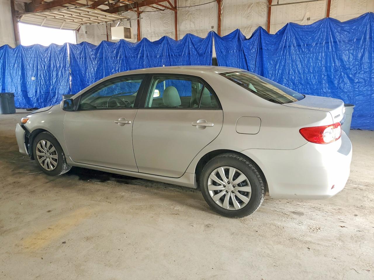 2012 Toyota Corolla Le Silver vin: 5YFBU4EE4CP048068