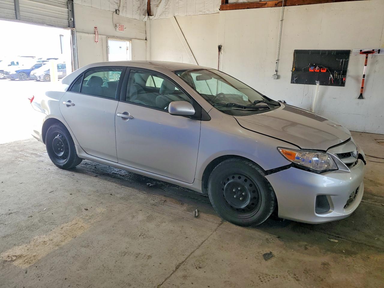 2012 Toyota Corolla Le Silver vin: 5YFBU4EE4CP048068