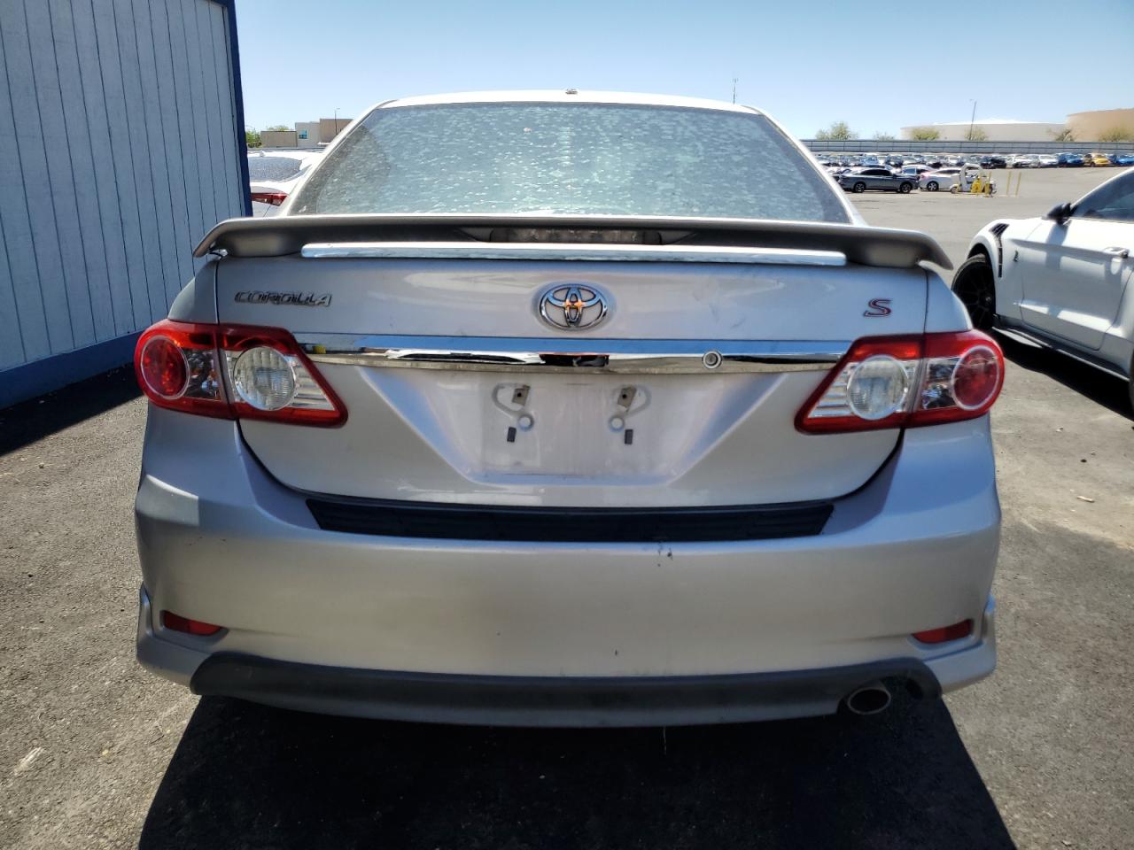 2012 Toyota Corolla S Silver vin: 5YFBU4EE4CP049592