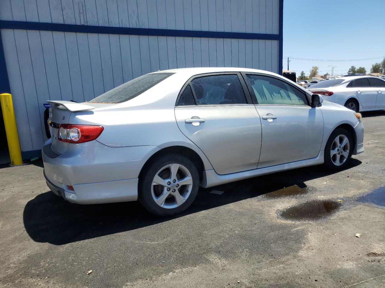 2012 Toyota Corolla S Silver vin: 5YFBU4EE4CP049592