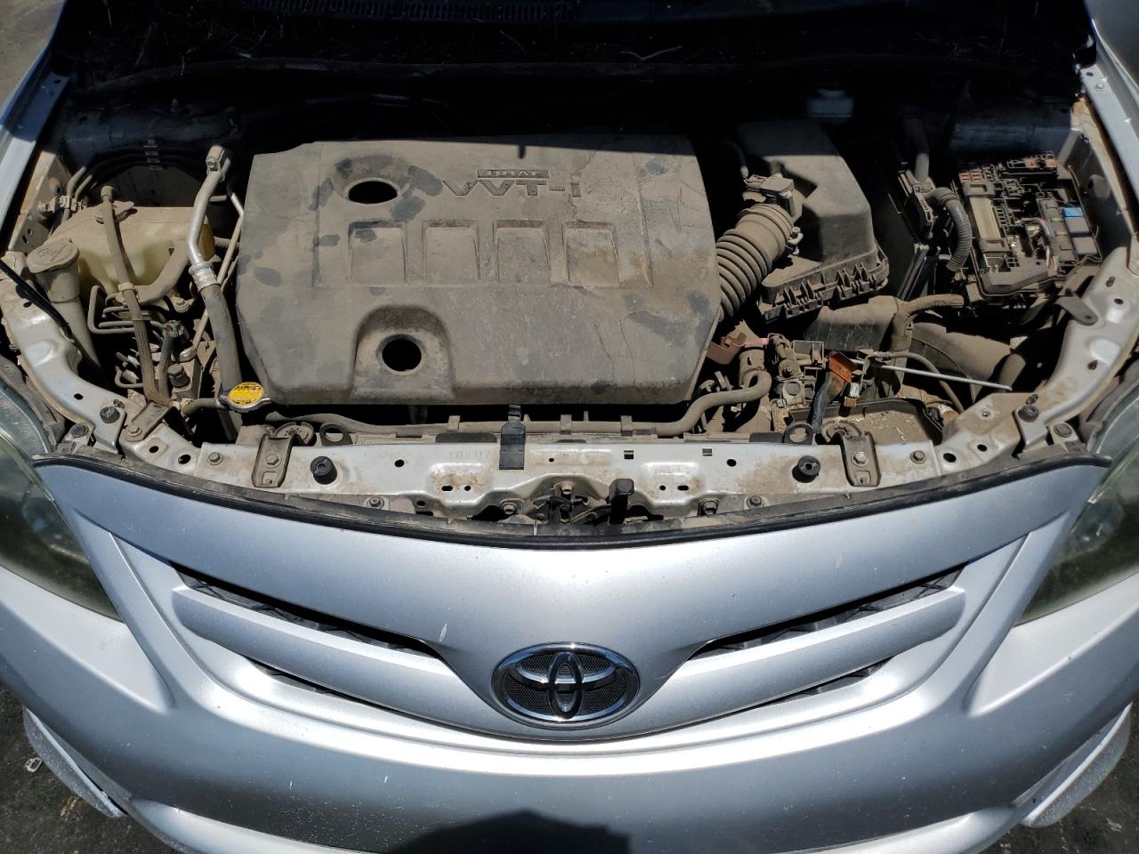 2012 Toyota Corolla S Silver vin: 5YFBU4EE4CP049592