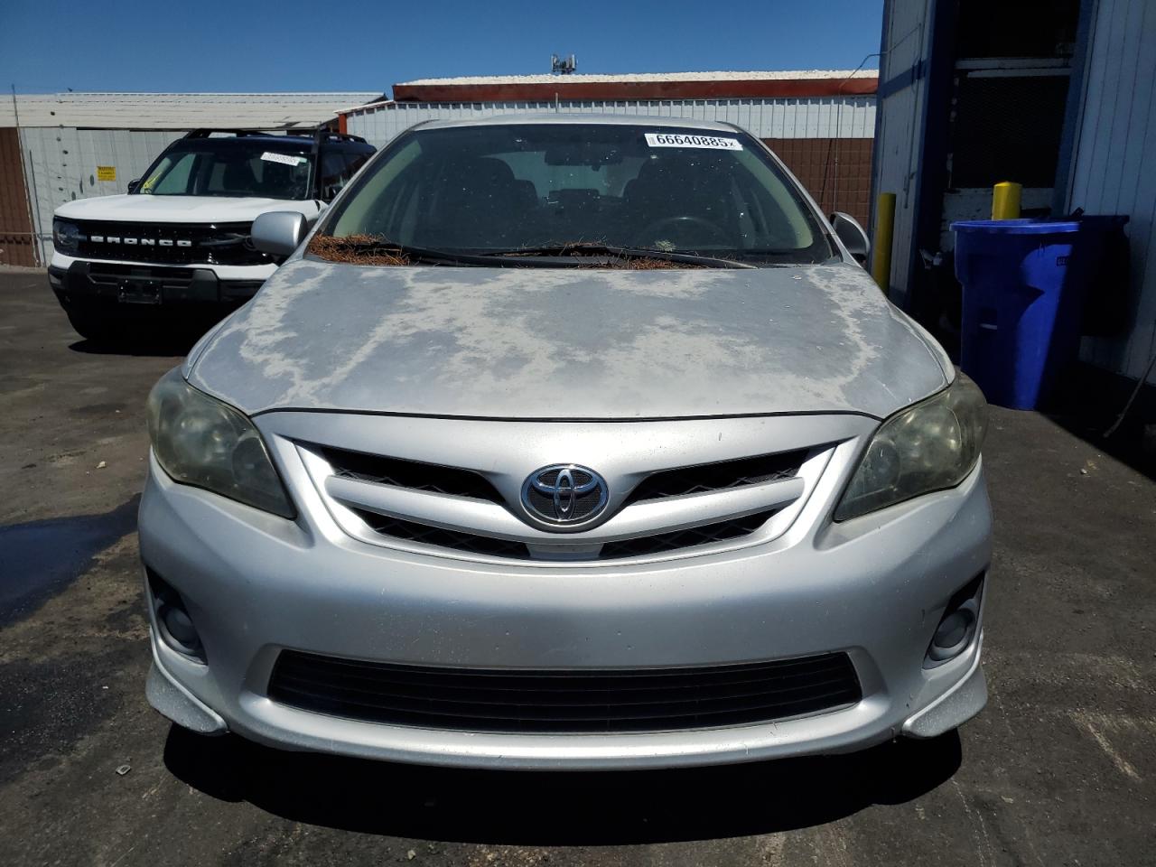 2012 Toyota Corolla S Silver vin: 5YFBU4EE4CP049592