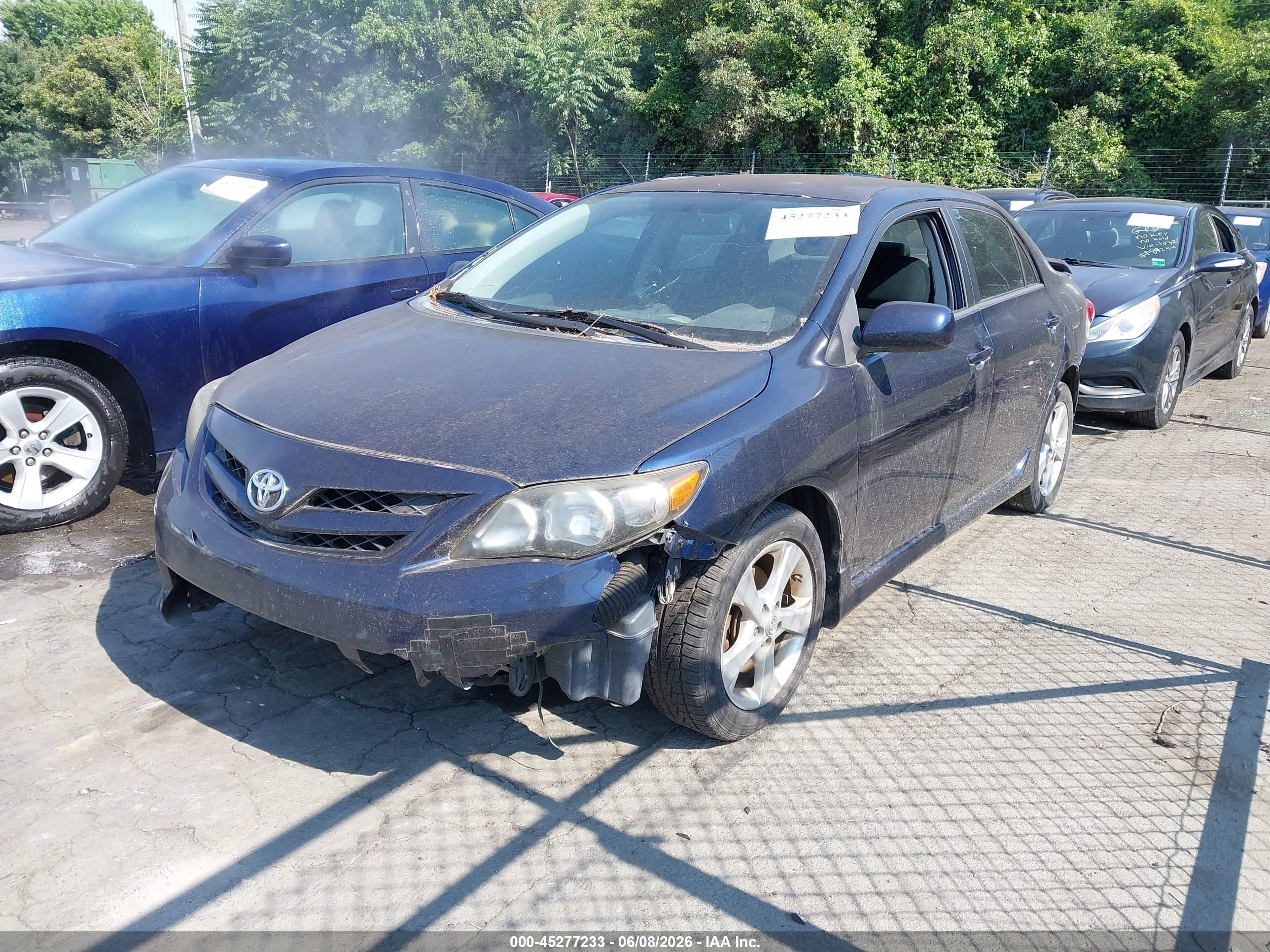 2012 Toyota Corolla S Blue vin: 5YFBU4EE4CP050659