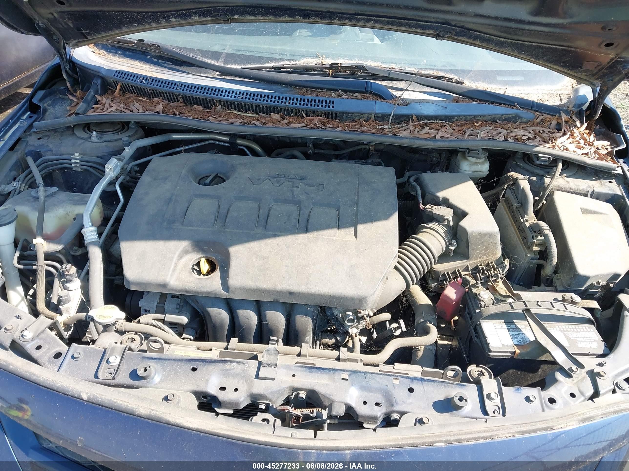 2012 Toyota Corolla S Blue vin: 5YFBU4EE4CP050659