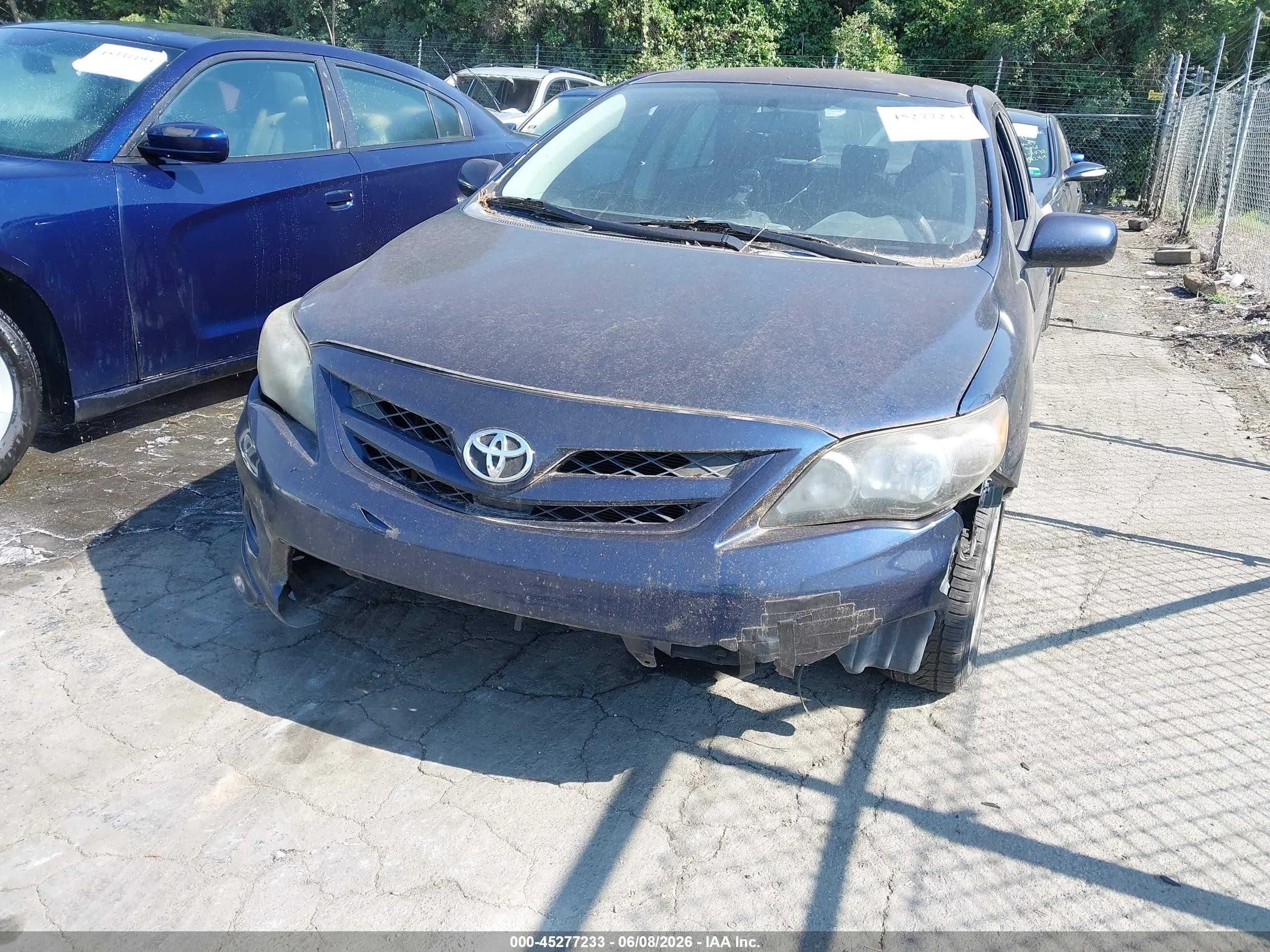 2012 Toyota Corolla S Blue vin: 5YFBU4EE4CP050659