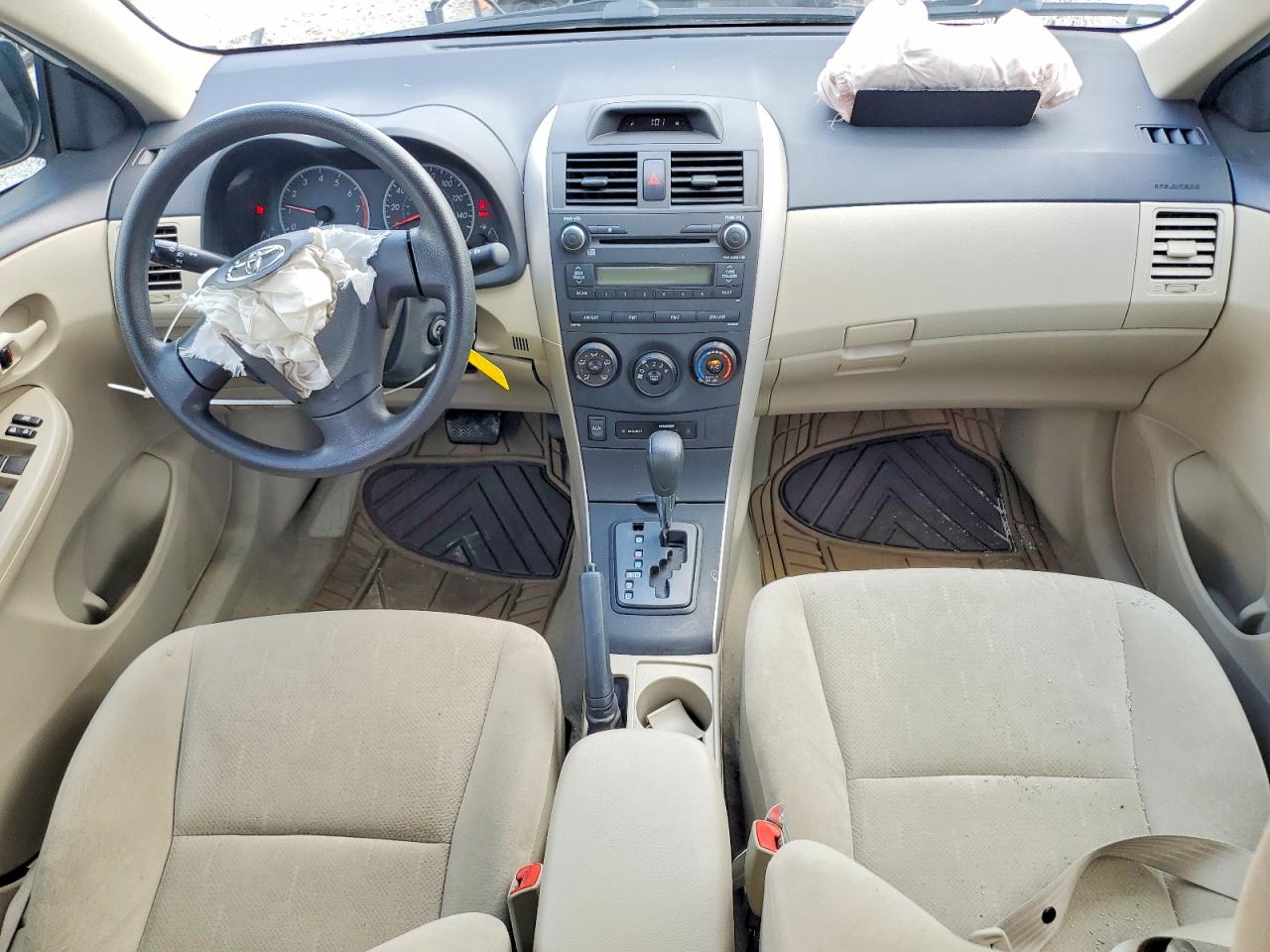 2012 Toyota Corolla L White vin: 5YFBU4EE4CP052671