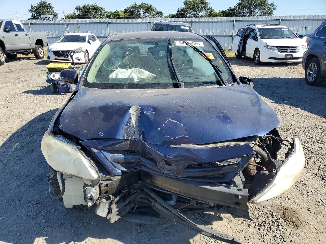 2012 Toyota Corolla Le Blue vin: 5YFBU4EE4CP053917
