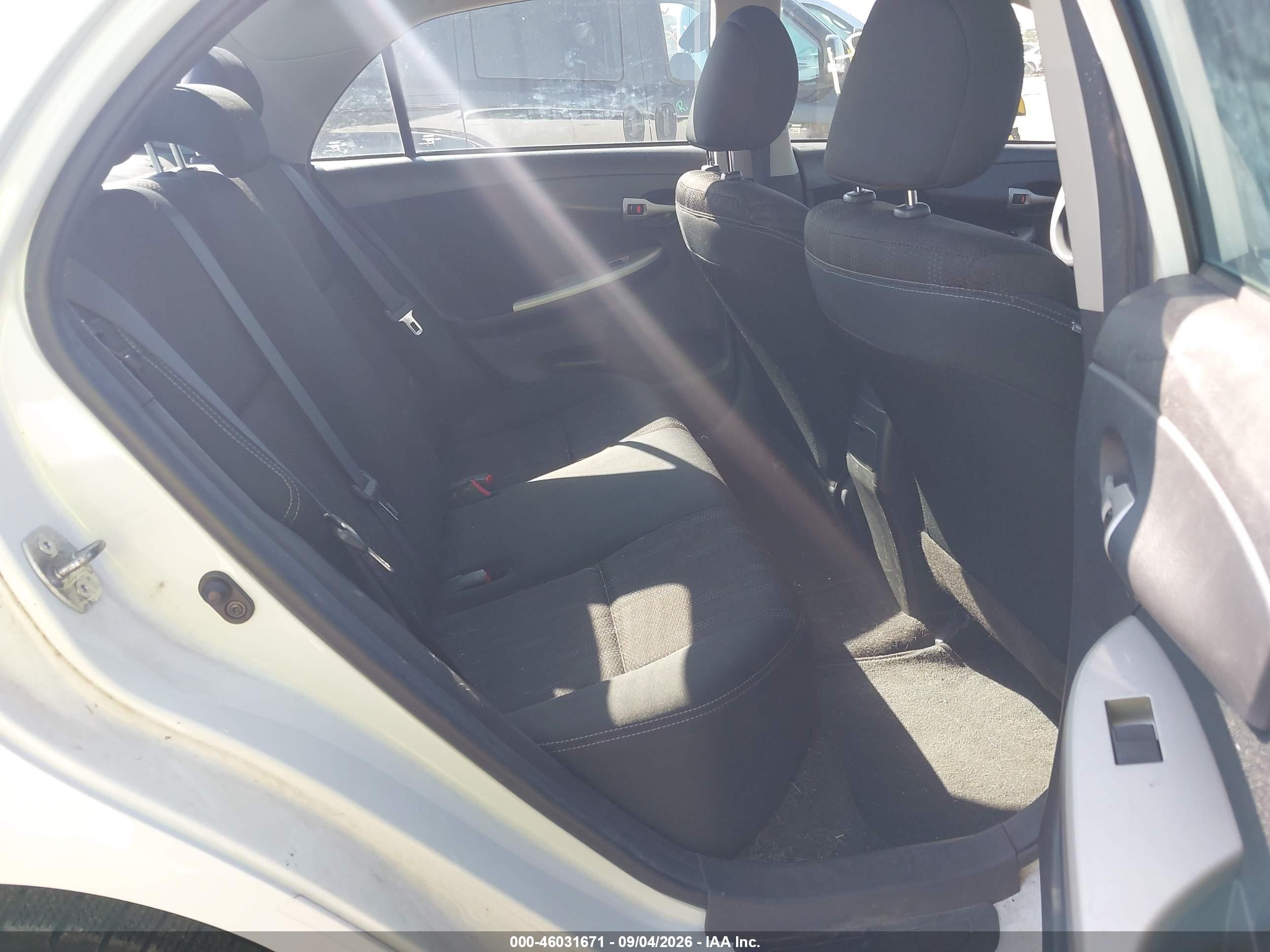 2012 Toyota Corolla S White vin: 5YFBU4EE4CP054923