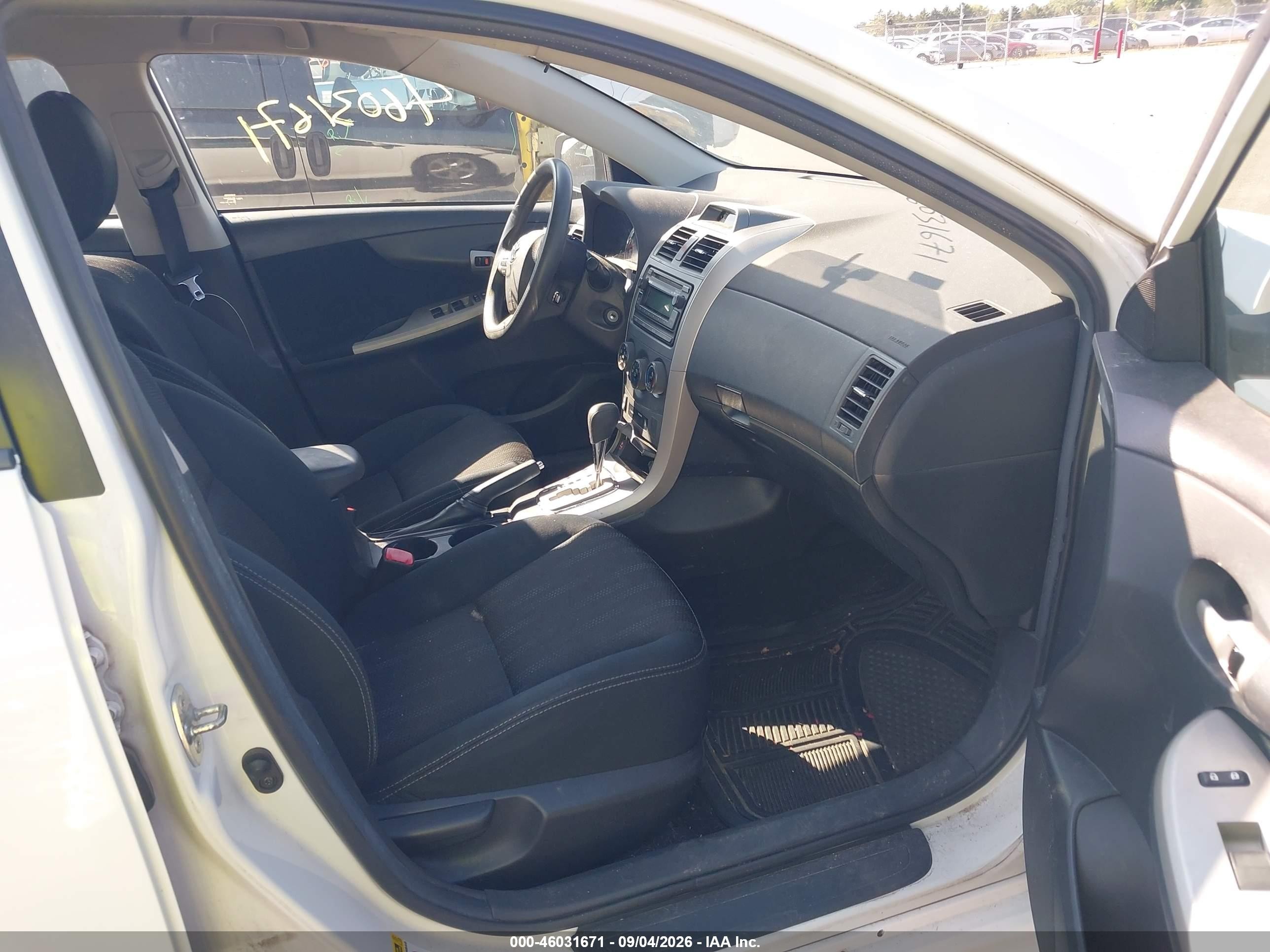 2012 Toyota Corolla S White vin: 5YFBU4EE4CP054923