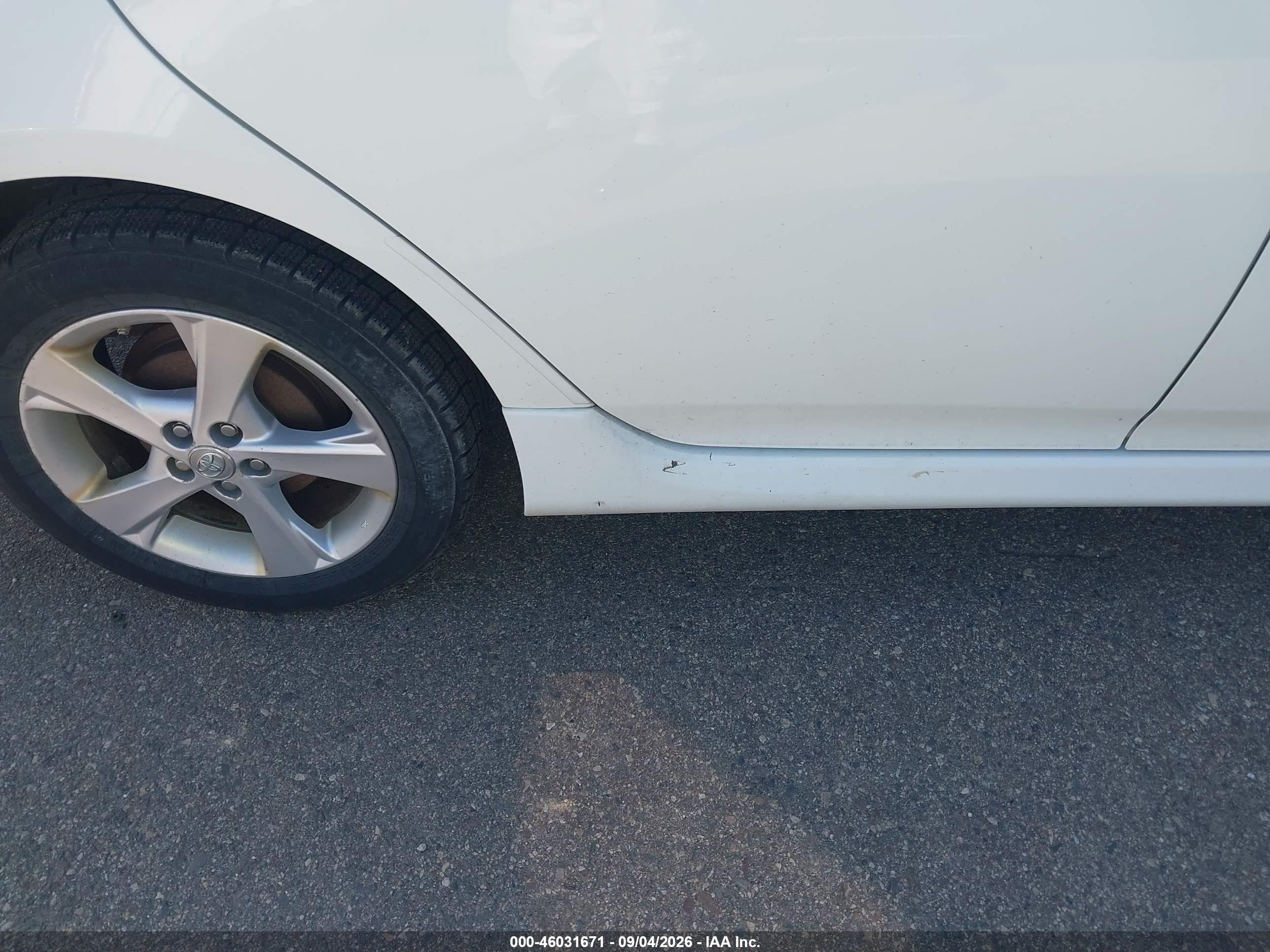2012 Toyota Corolla S White vin: 5YFBU4EE4CP054923