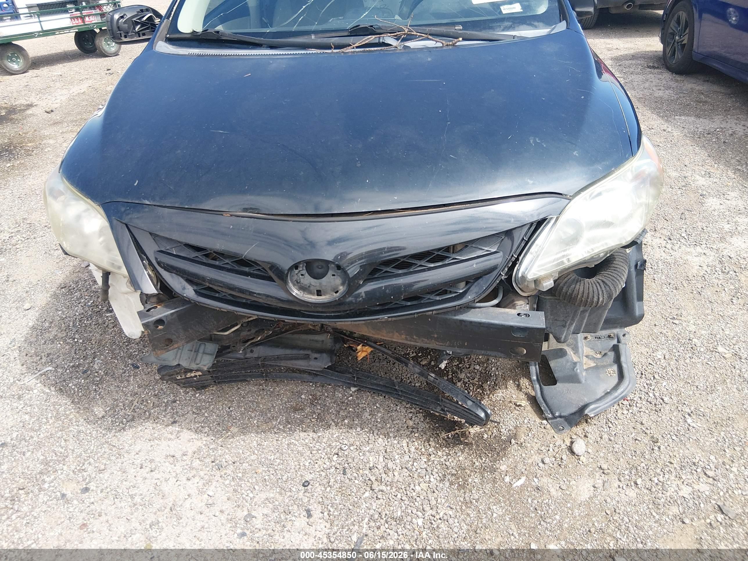 2012 Toyota Corolla Le Black vin: 5YFBU4EE4CP055392