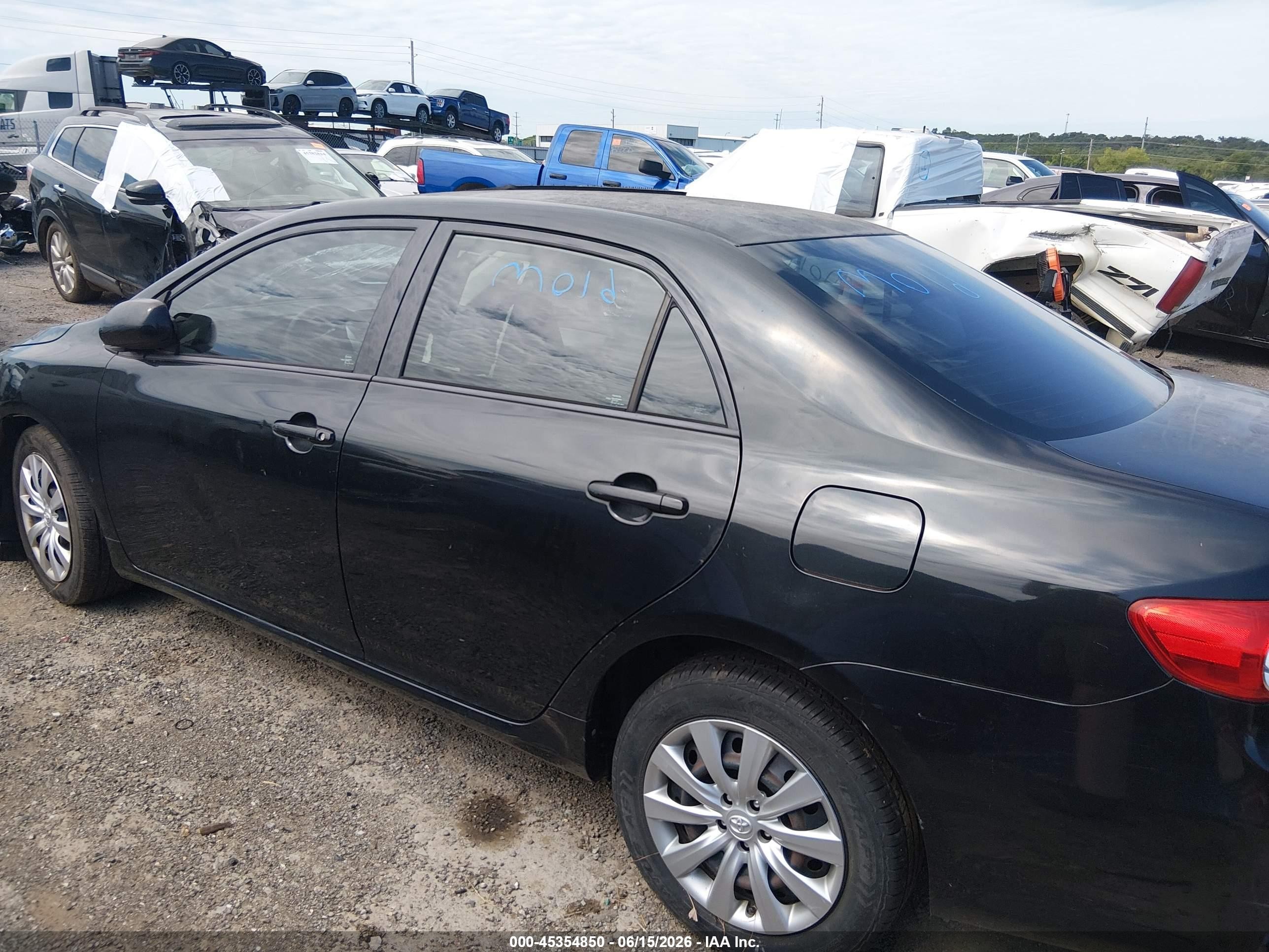 2012 Toyota Corolla Le Black vin: 5YFBU4EE4CP055392