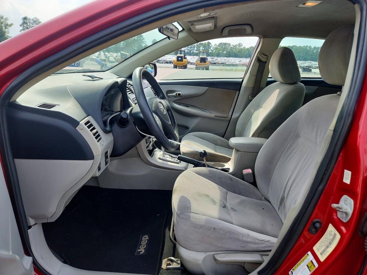 2012 Toyota Corolla Le Burgundy vin: 5YFBU4EE4CP062522