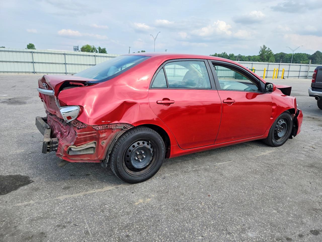 2012 Toyota Corolla Le Burgundy vin: 5YFBU4EE4CP062522