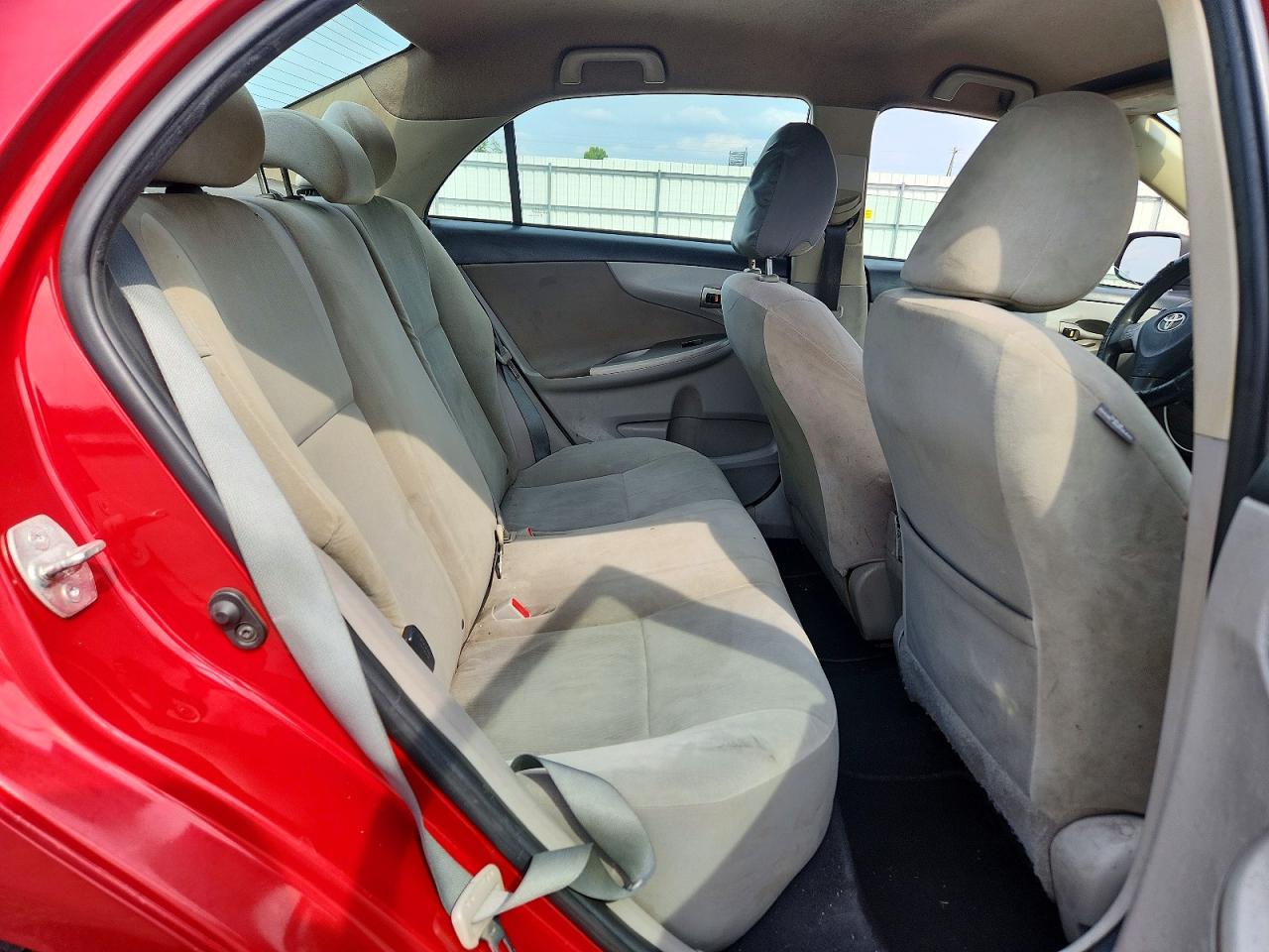 2012 Toyota Corolla Le Burgundy vin: 5YFBU4EE4CP062522