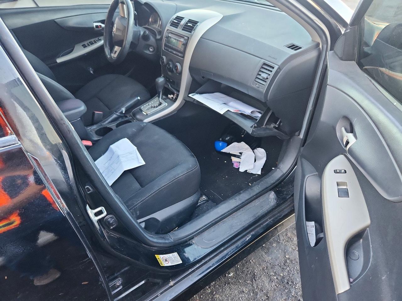 2012 Toyota Corolla S Black vin: 5YFBU4EE4CP063492