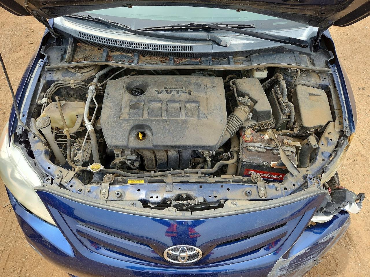 2012 Toyota Corolla Le Blue vin: 5YFBU4EE4CP064352