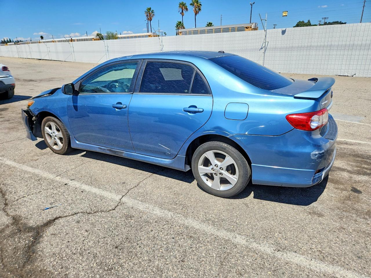 2012 Toyota Corolla S Blue vin: 5YFBU4EE4CP073195