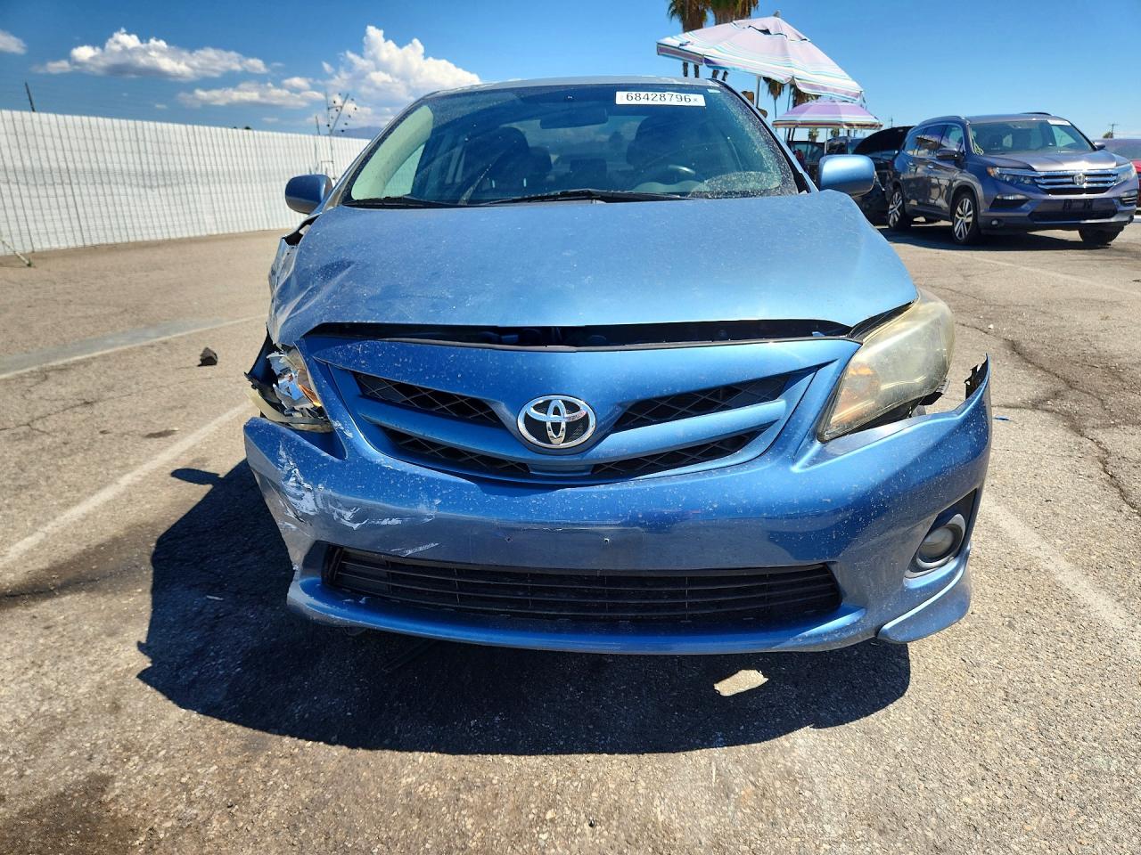 2012 Toyota Corolla S Blue vin: 5YFBU4EE4CP073195