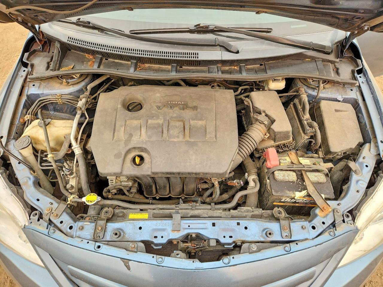 2013 Toyota Corolla L Blue vin: 5YFBU4EE4DP084134
