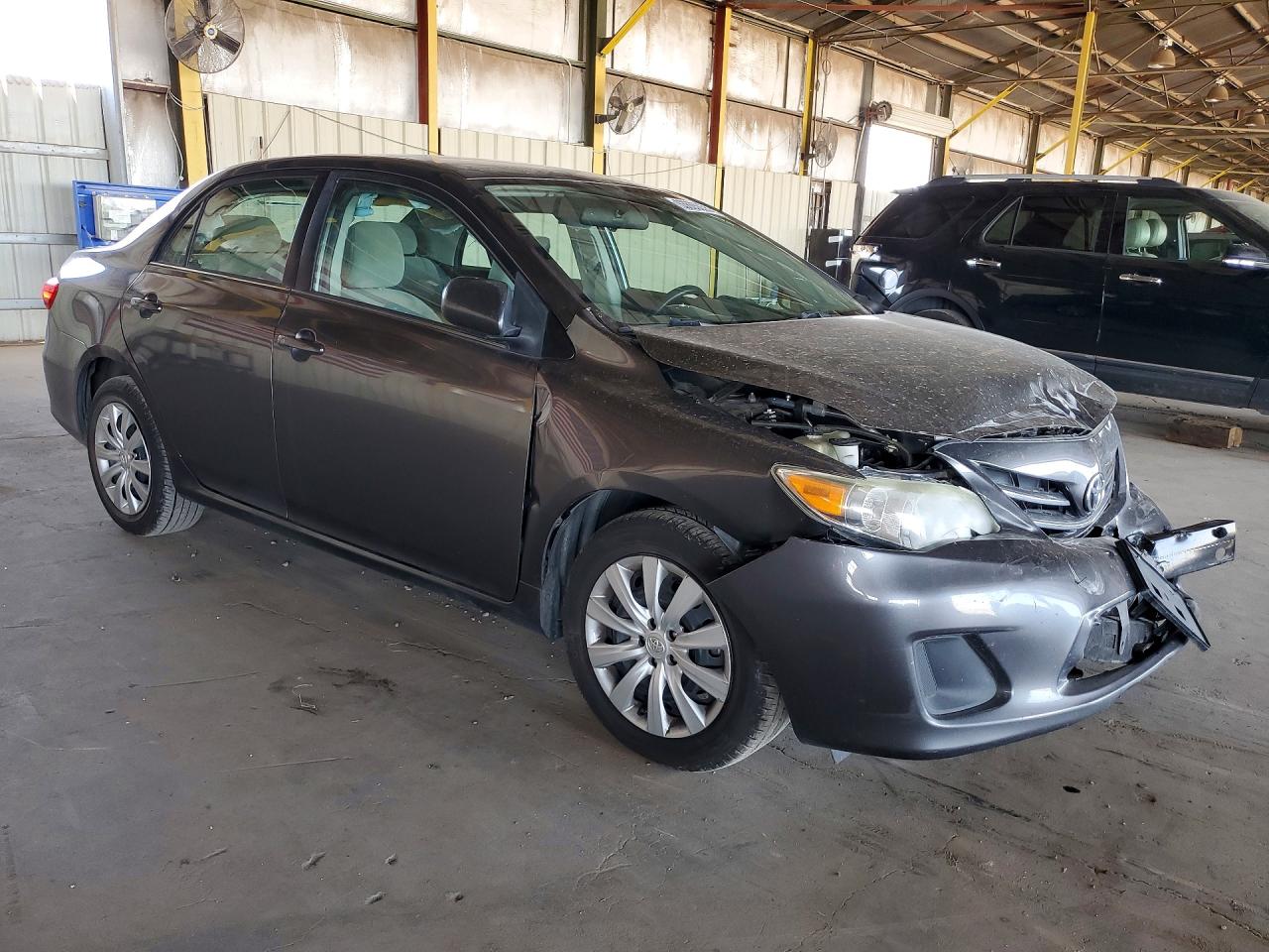 2013 Toyota Corolla Le Gray vin: 5YFBU4EE4DP090919