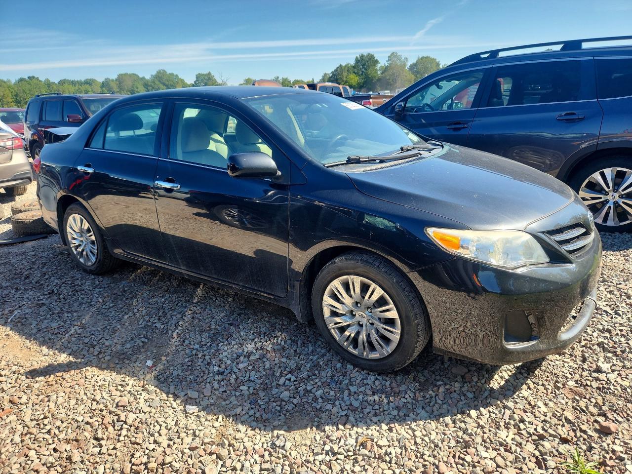 2013 Toyota Corolla Le Black vin: 5YFBU4EE4DP097871