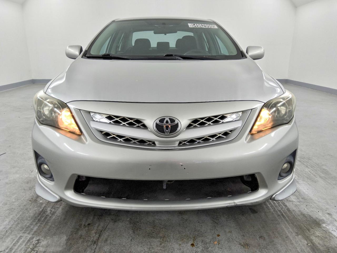 2013 Toyota Corolla S Silver vin: 5YFBU4EE4DP099409