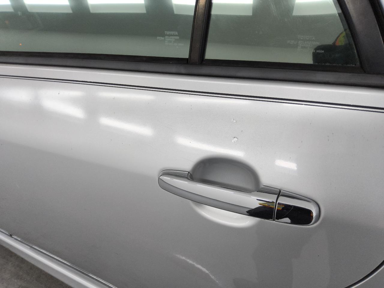 2013 Toyota Corolla S Silver vin: 5YFBU4EE4DP099409 Damage: Left Rear Door, Peeling, 2 To 3 Inches