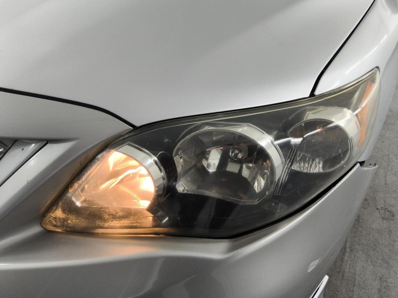 2013 Toyota Corolla S Silver vin: 5YFBU4EE4DP099409 Damage: Left Head Lamp, Faded, Repair Required