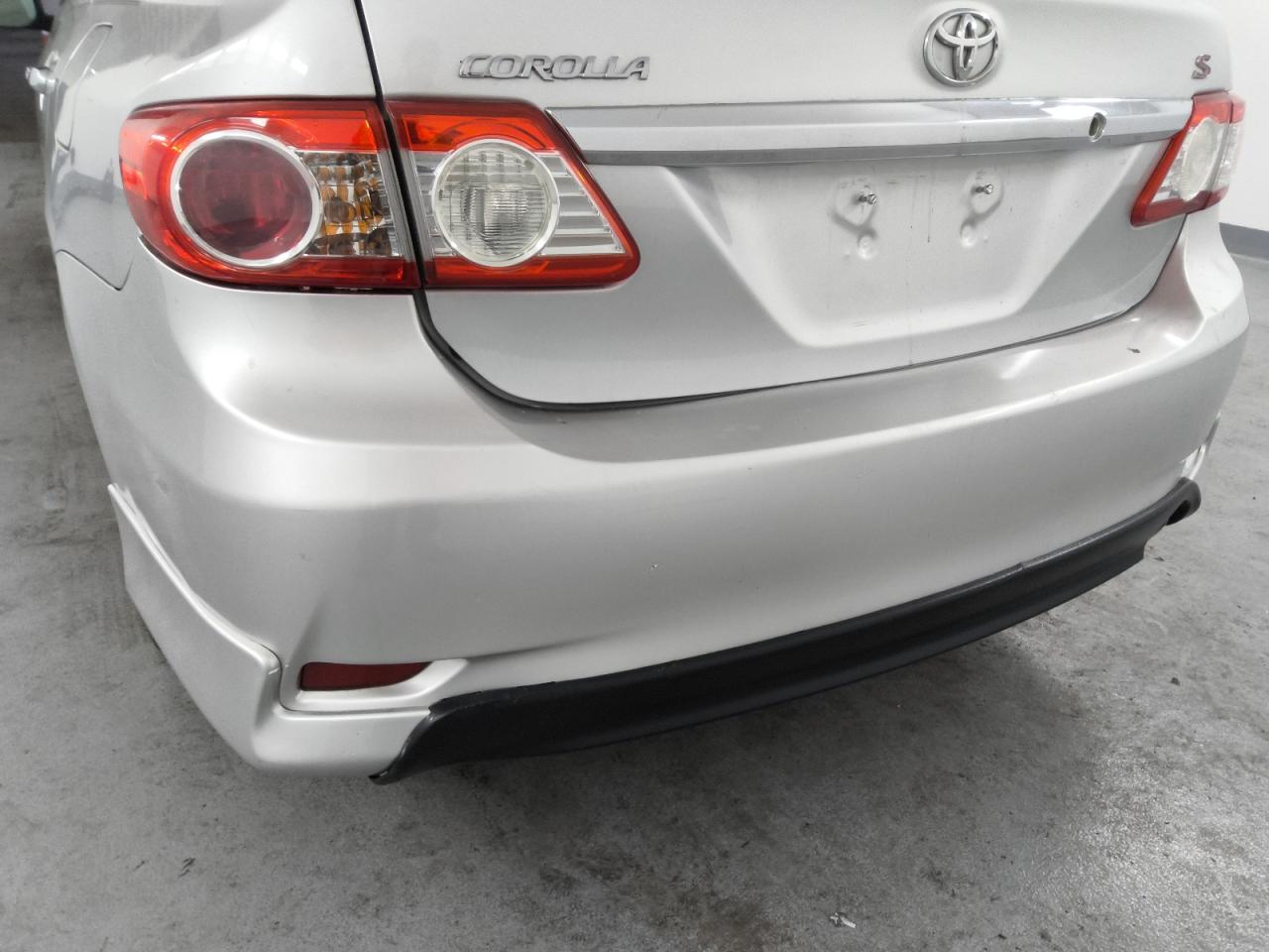 2013 Toyota Corolla S Silver vin: 5YFBU4EE4DP099409 Damage: Rear Bumper, Multiple Scratches Heavy, 2