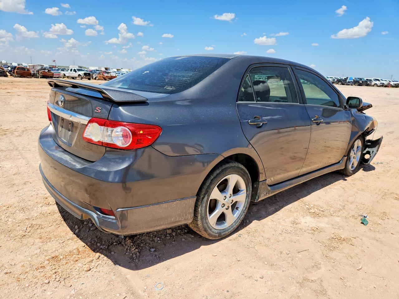 2013 Toyota Corolla Charcoal vin: 5YFBU4EE4DP116984