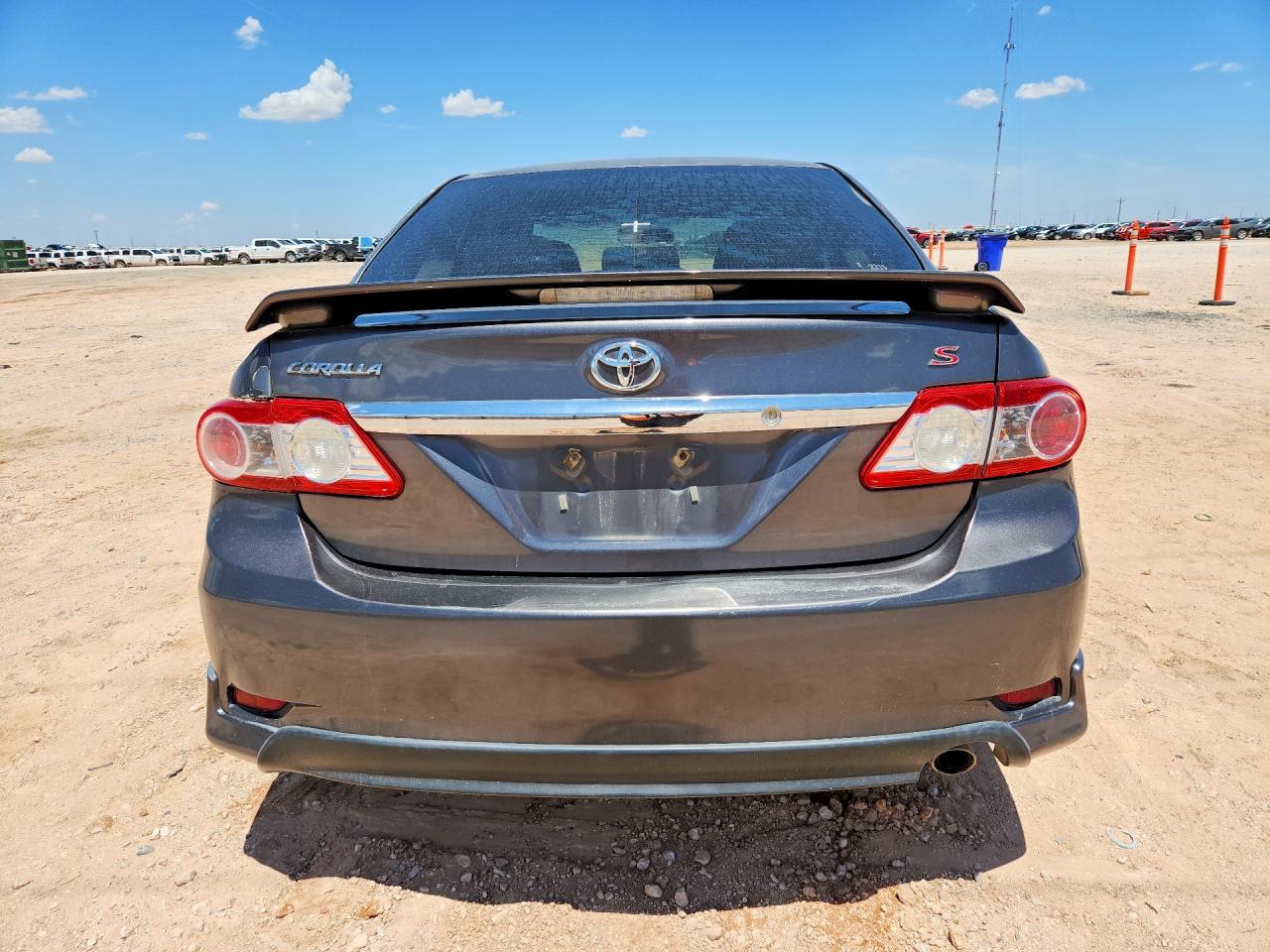 2013 Toyota Corolla Charcoal vin: 5YFBU4EE4DP116984