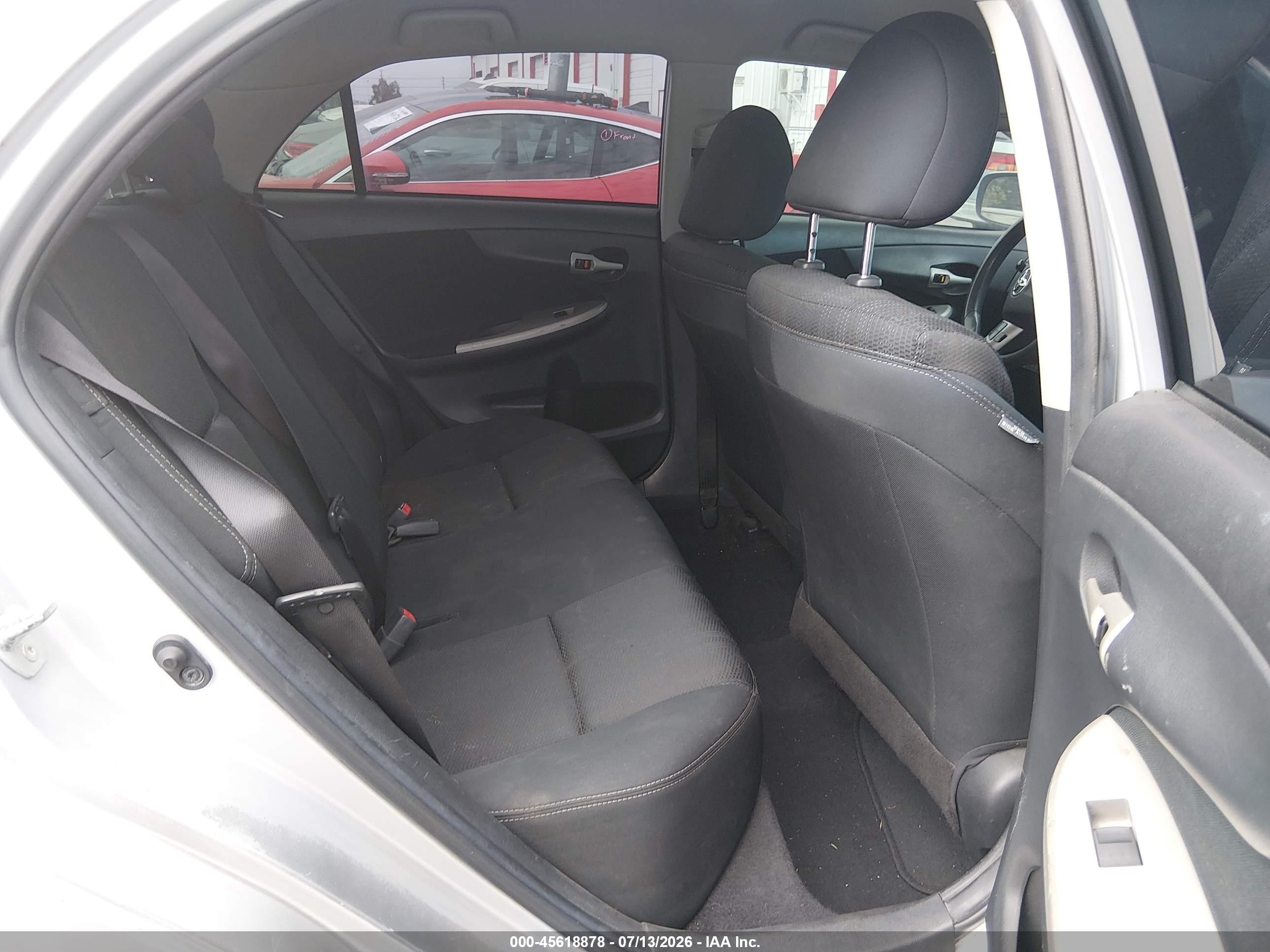 2013 Toyota Corolla S Silver vin: 5YFBU4EE4DP123577