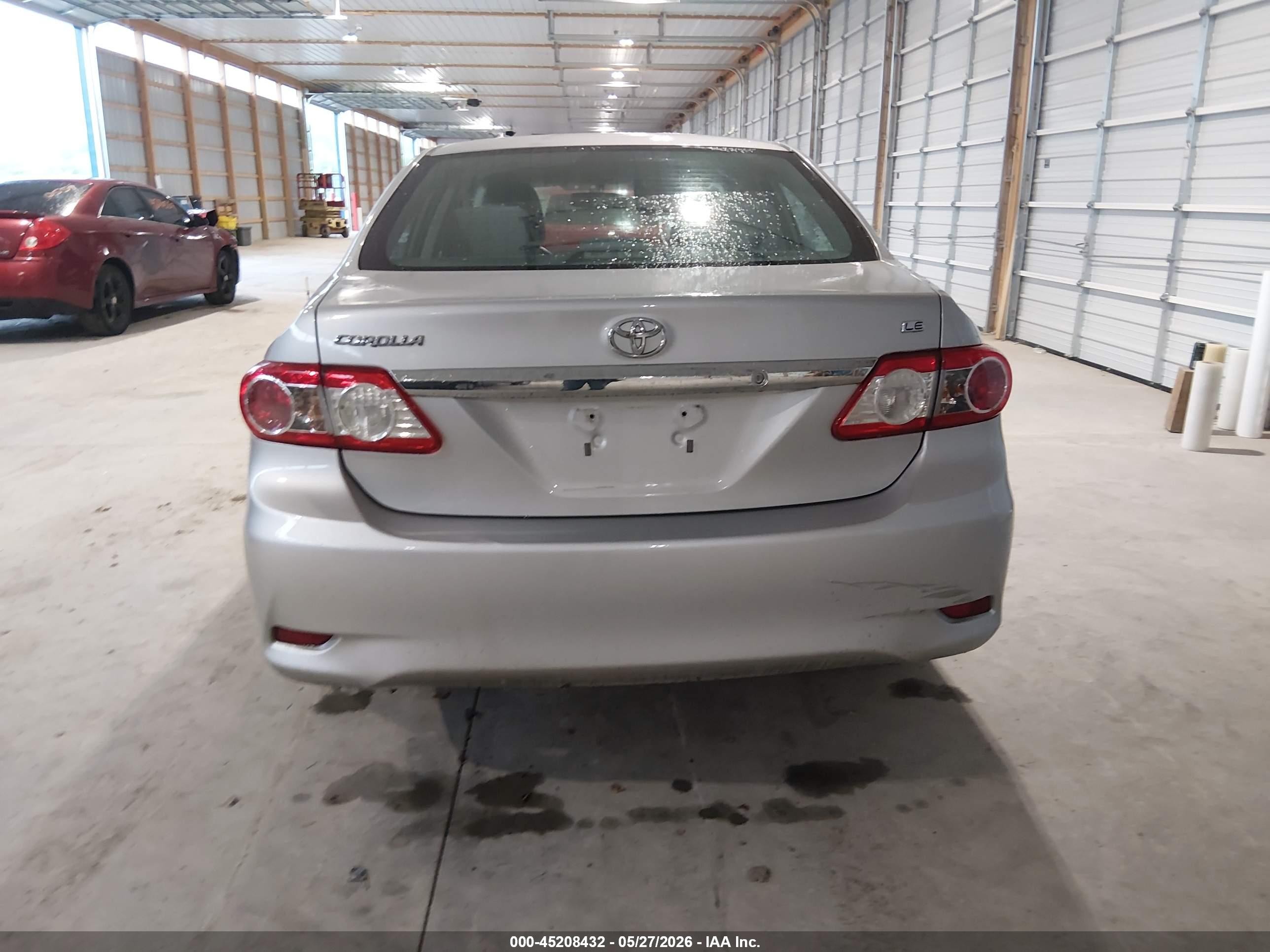 2013 Toyota Corolla Le Silver vin: 5YFBU4EE4DP125622