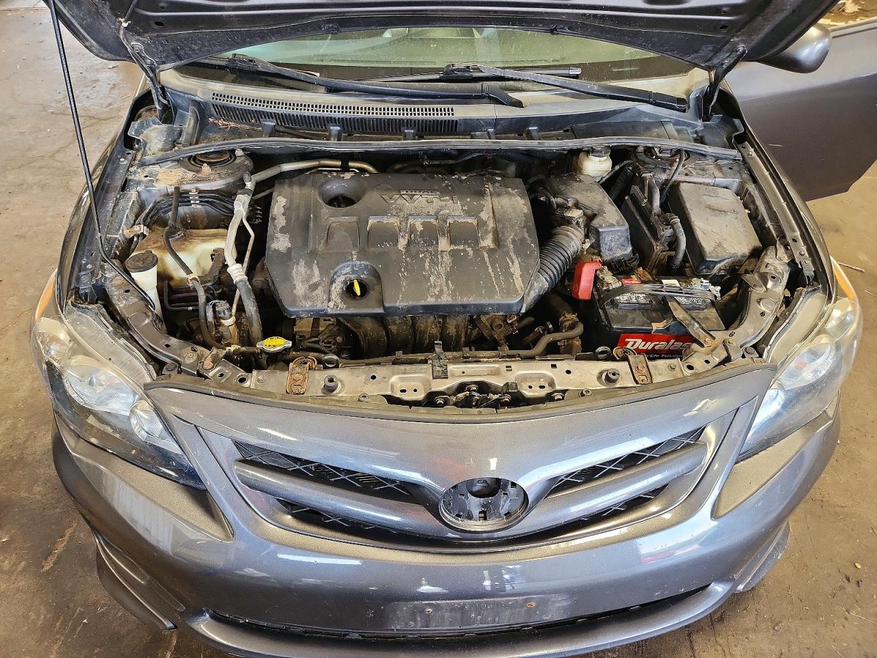 2013 Toyota Corolla S Gray vin: 5YFBU4EE4DP136510