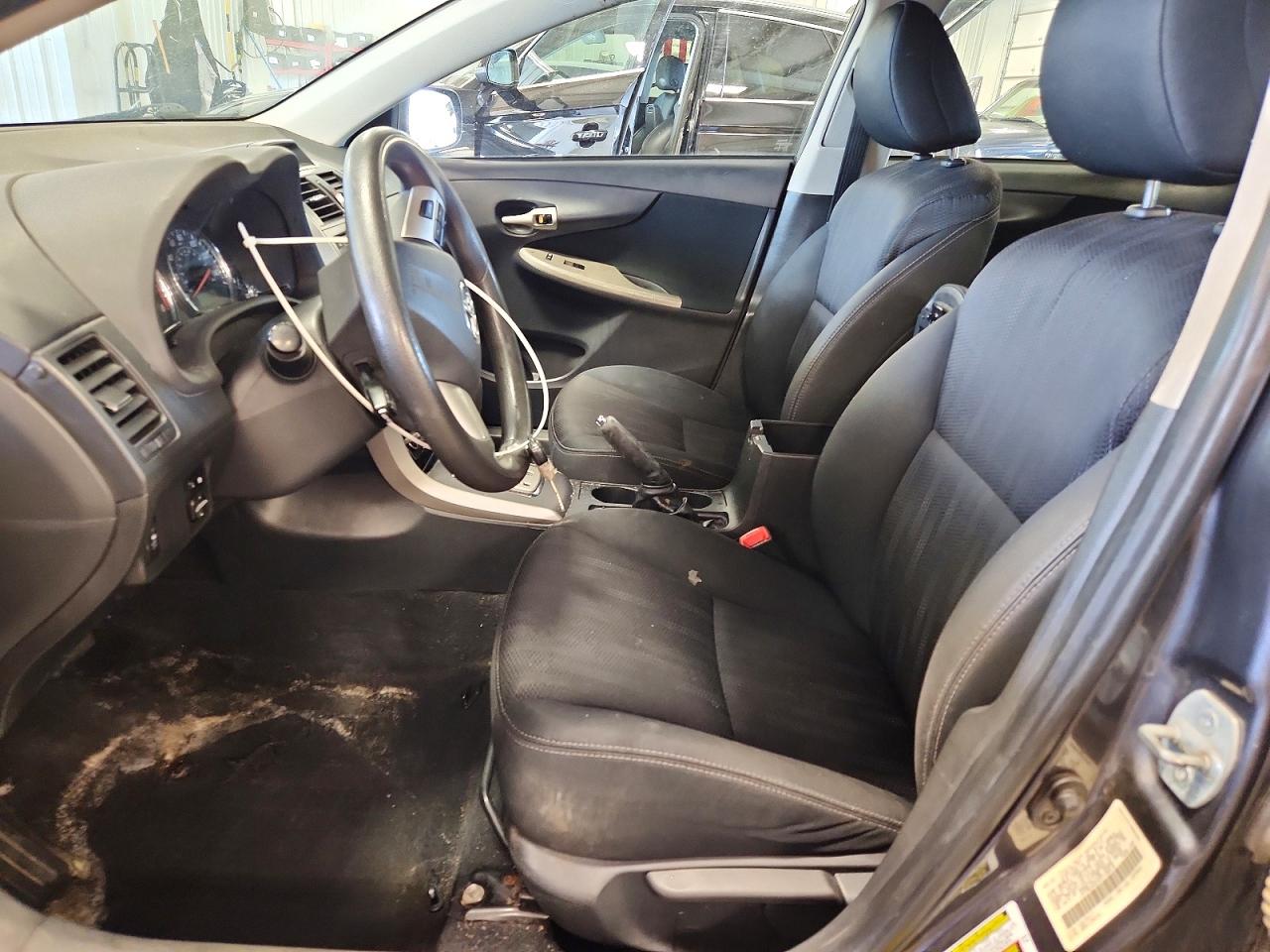 2013 Toyota Corolla S Gray vin: 5YFBU4EE4DP136510