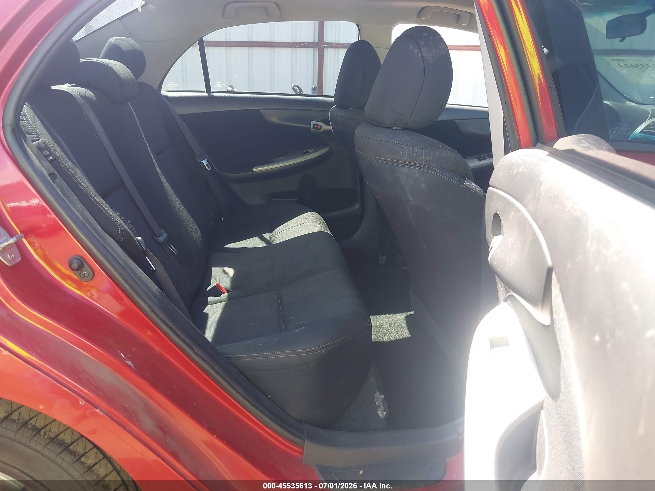 2013 Toyota Corolla S Red vin: 5YFBU4EE4DP149046