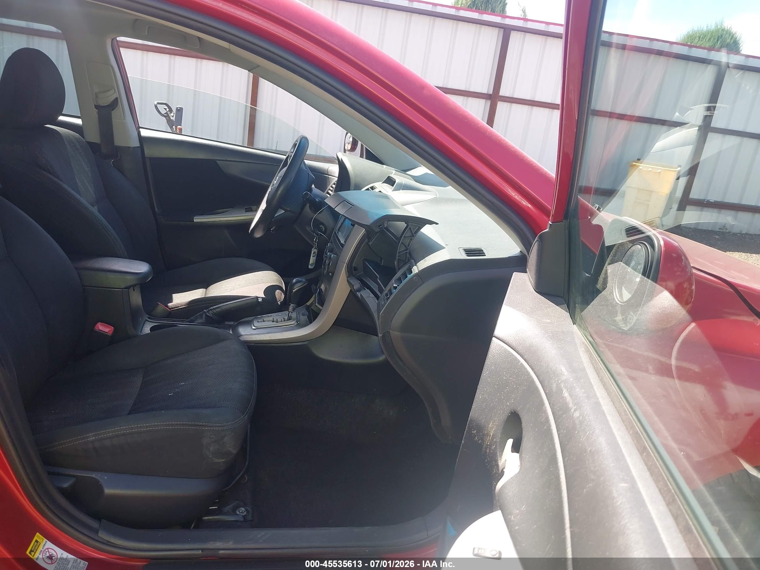 2013 Toyota Corolla S Red vin: 5YFBU4EE4DP149046