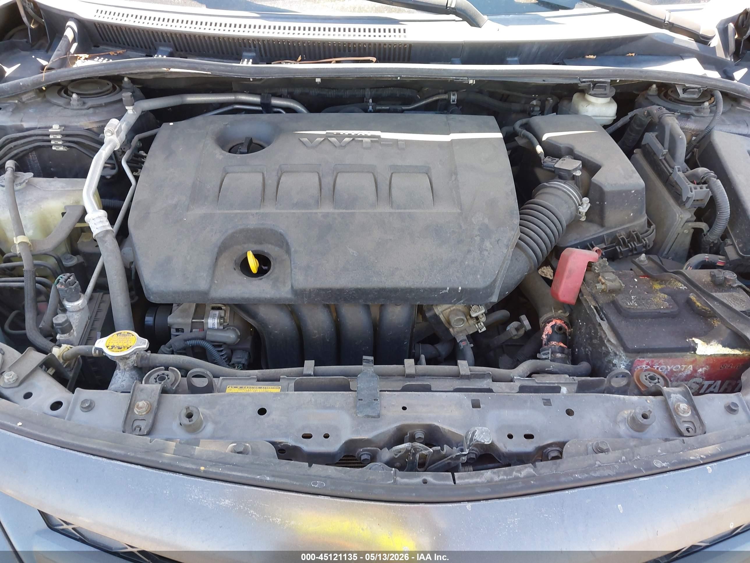 2013 Toyota Corolla Le Gray vin: 5YFBU4EE4DP149290