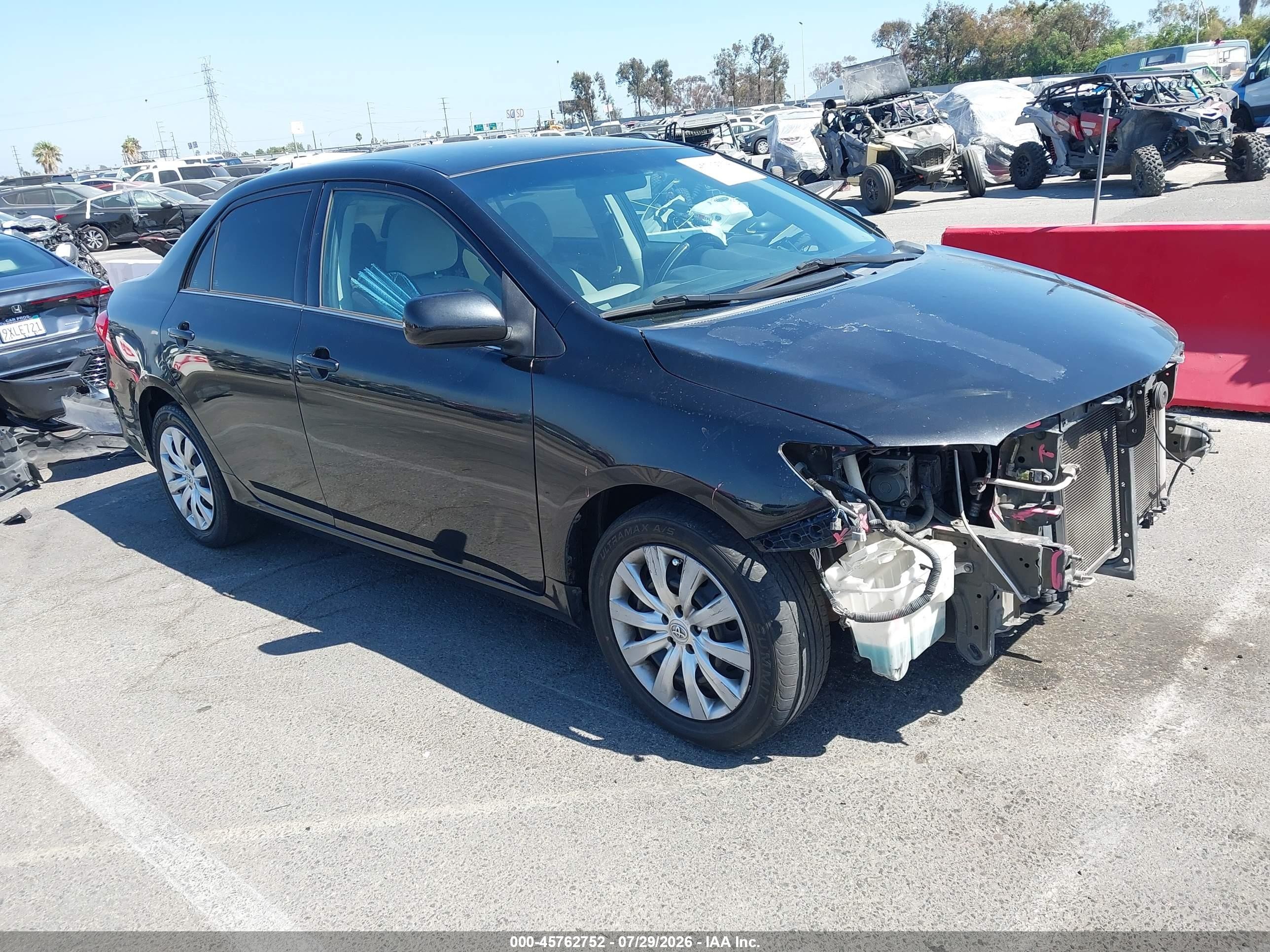 2013 Toyota Corolla Le Черный vin: 5YFBU4EE4DP156997