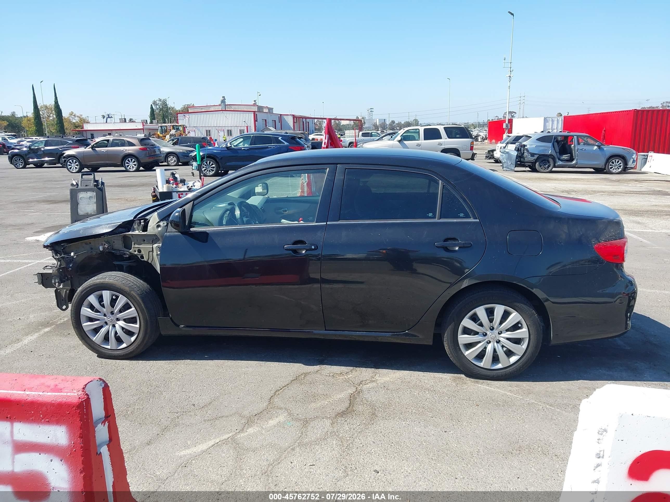 2013 Toyota Corolla Le Black vin: 5YFBU4EE4DP156997