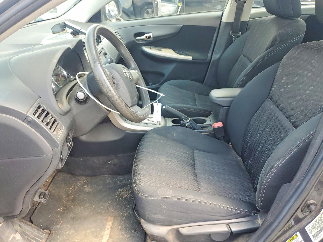 2013 Toyota Corolla S Gray vin: 5YFBU4EE4DP158829