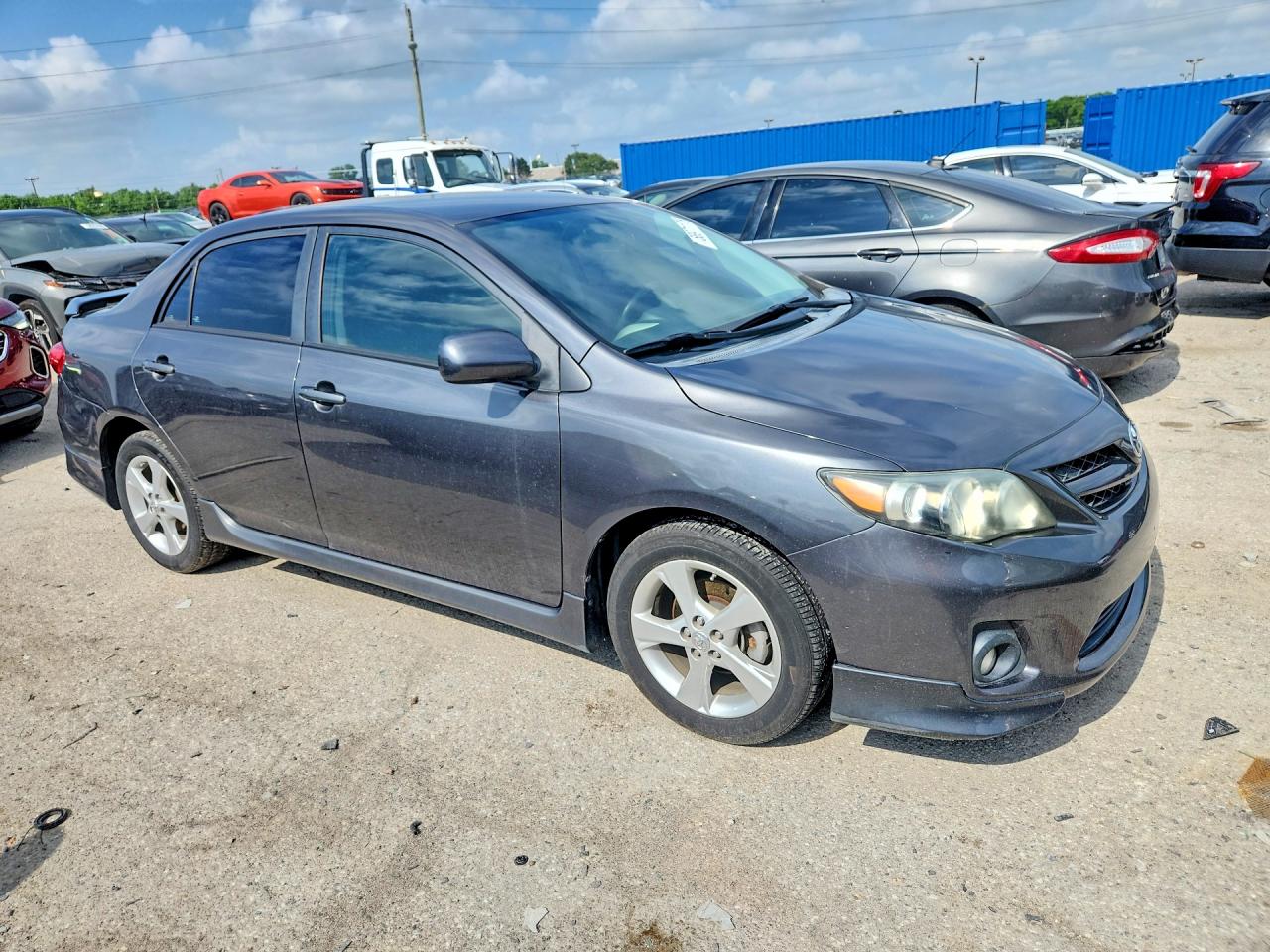 2013 Toyota Corolla S Charcoal vin: 5YFBU4EE4DP176618