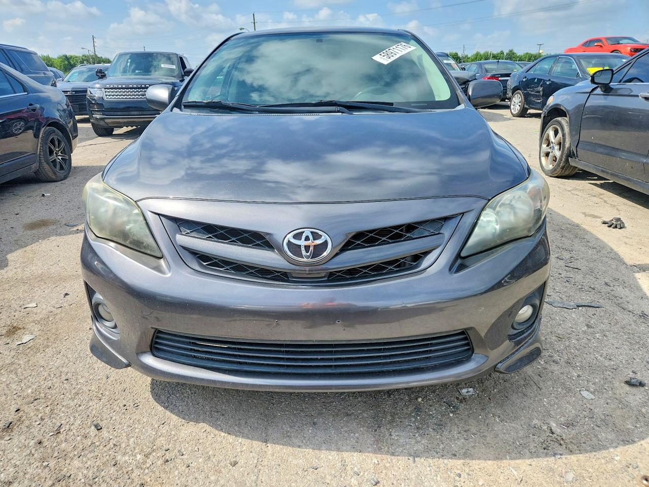 2013 Toyota Corolla S Charcoal vin: 5YFBU4EE4DP176618
