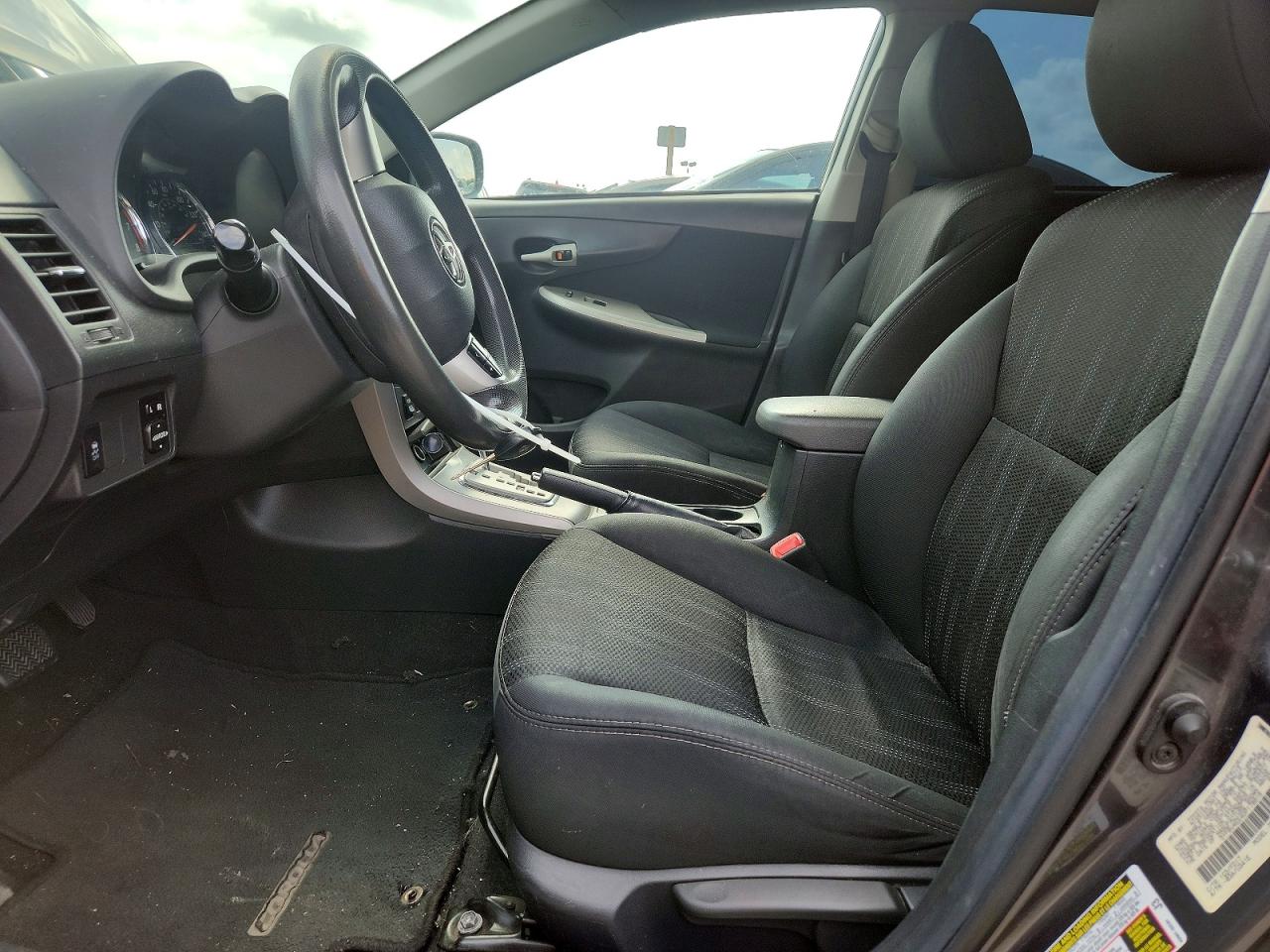 2013 Toyota Corolla S Charcoal vin: 5YFBU4EE4DP176618